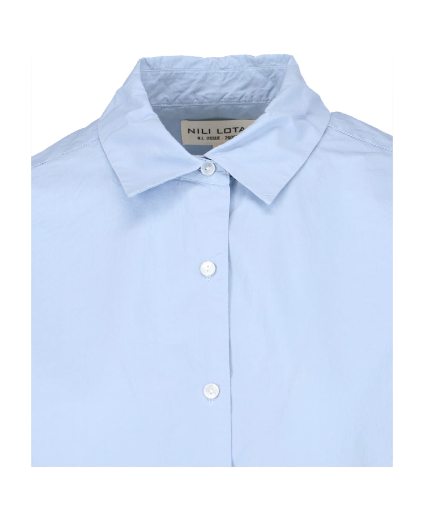 Nili Lotan 'yorke' Shirt - Light Blue
