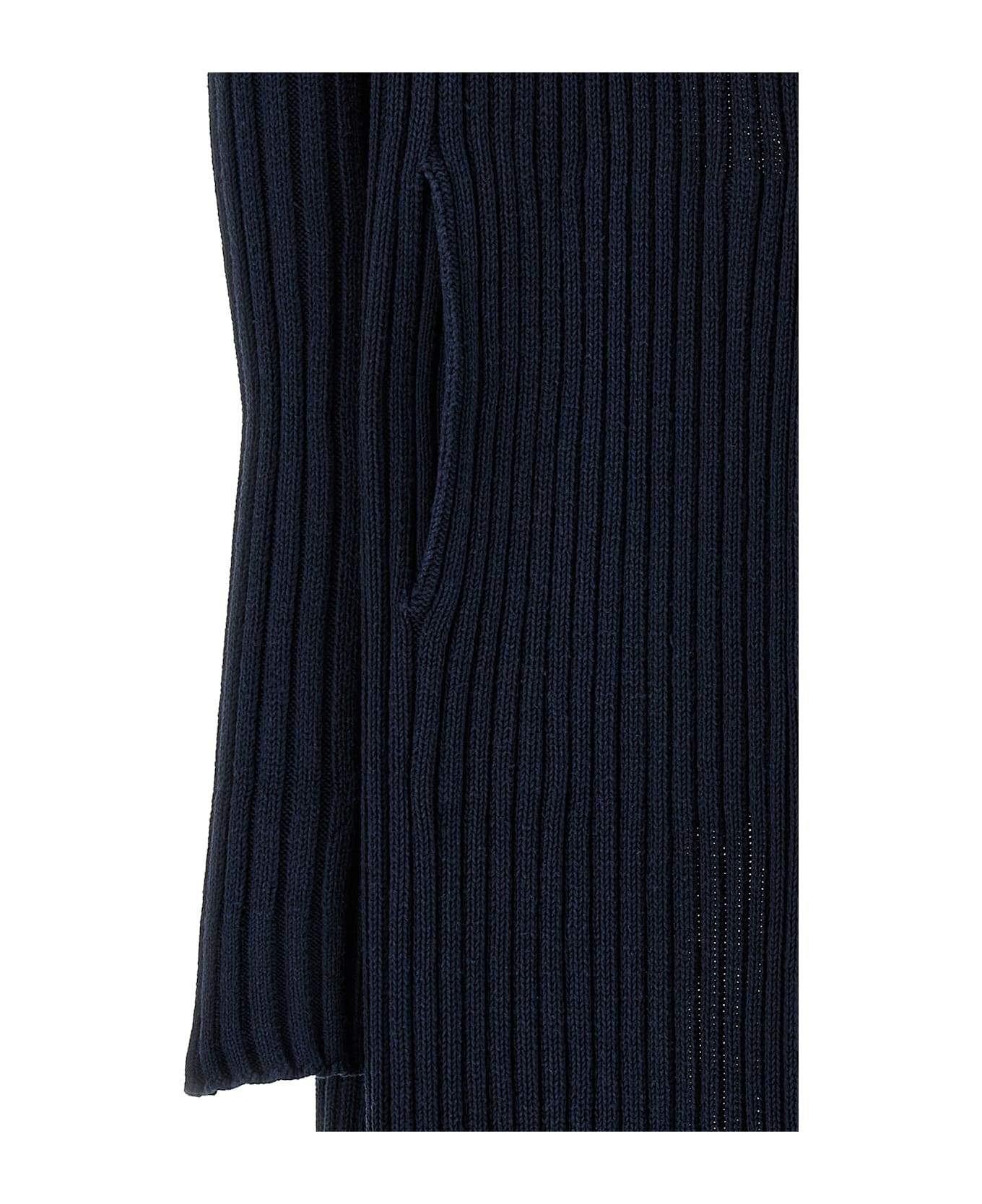 Balenciaga Ribbed Cardigan - Blue