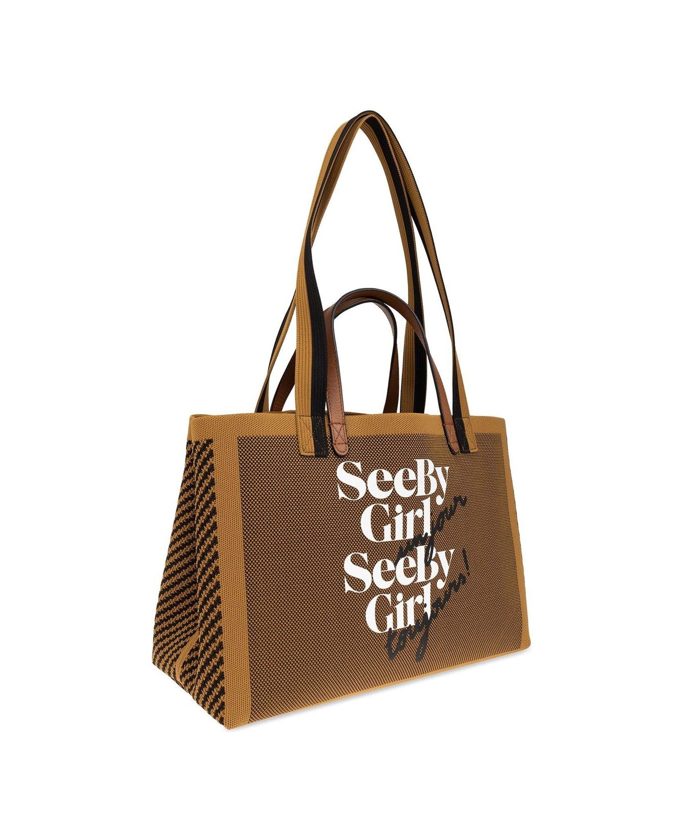 See by Chloé See By Girl Un Jour Tote Bag - Verde Milirare