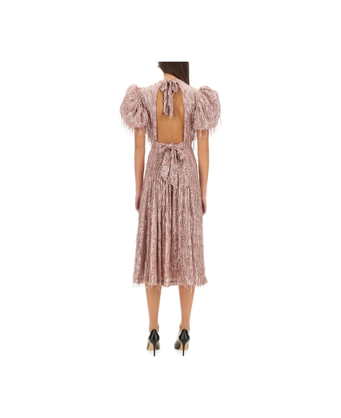 Rotate by Birger Christensen Mini Dress With Bangs - Non definito