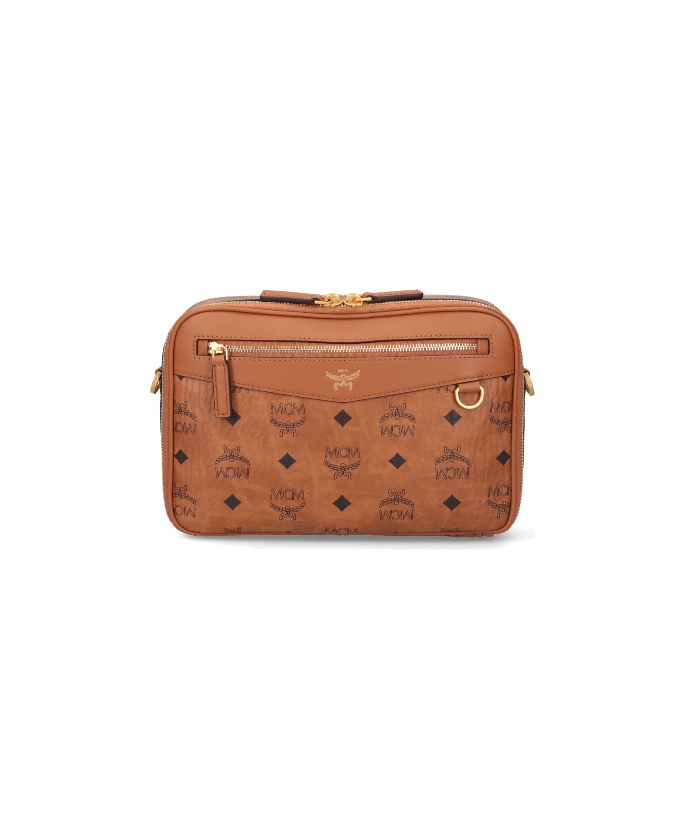 MCM 
 Diamond
 Crossbody Bag - Brown