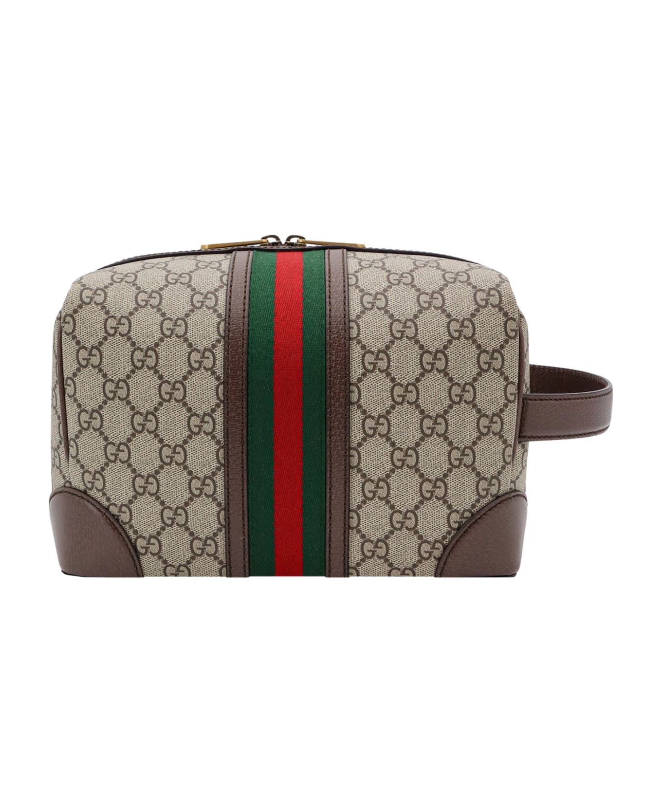 Gucci Savoy Beauty Case - Brown トラベルバッグ