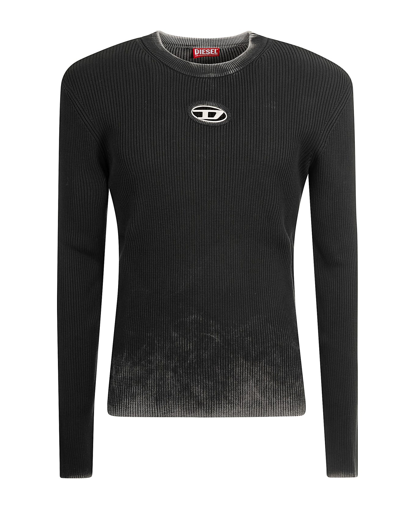 Diesel Logo Ribbed Sweatshirt - C