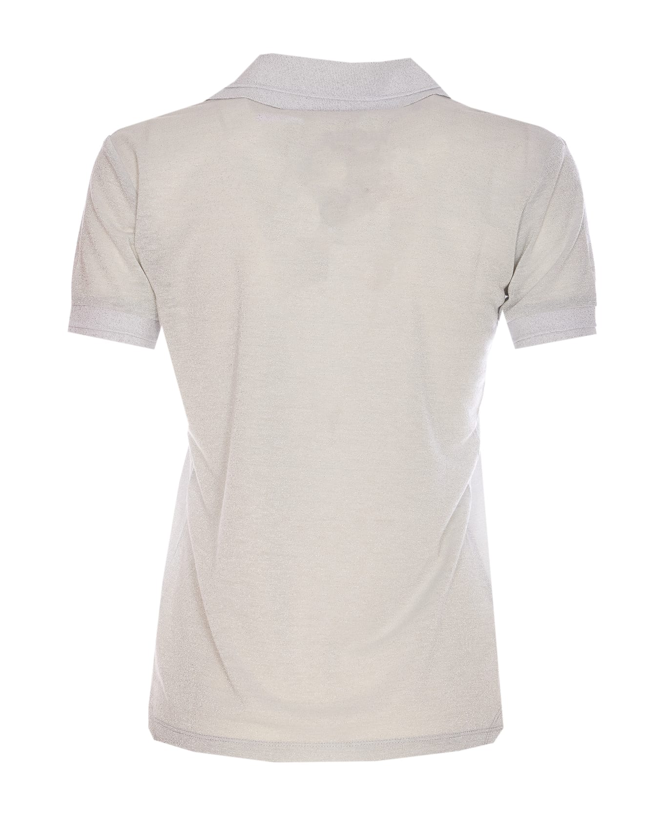 Patrizia Pepe Lurex T-shirt - Grey