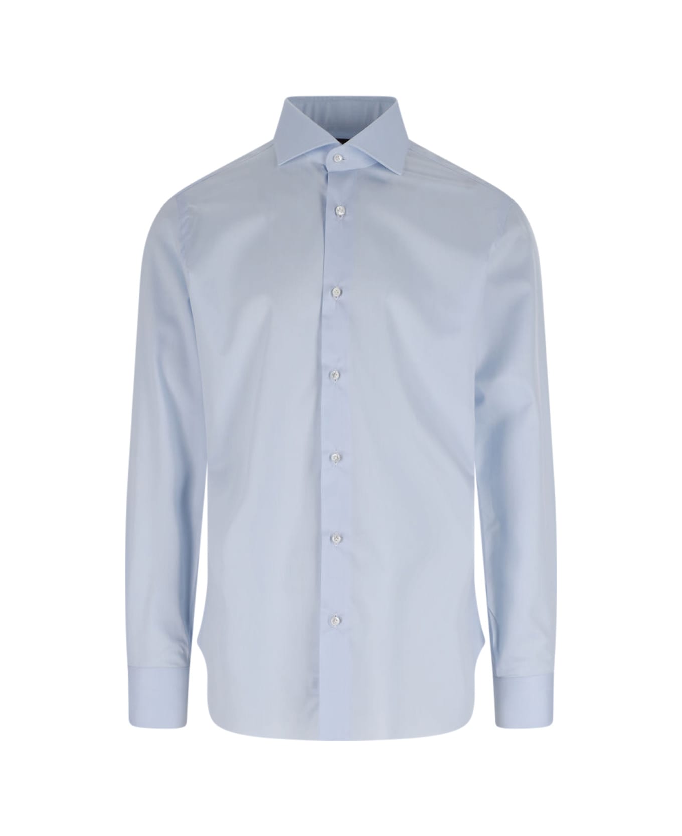 Barba Napoli Classic Shirt - Light Blue