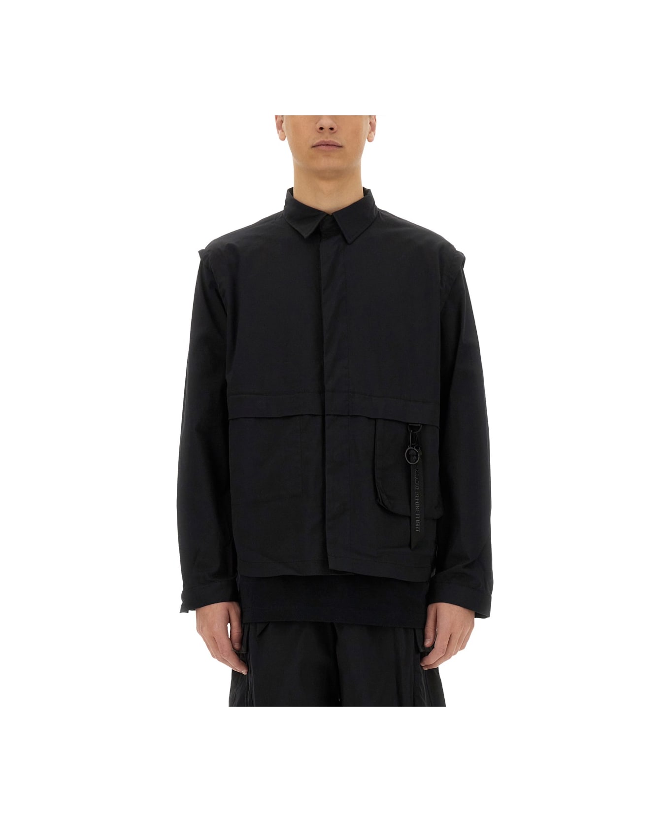 Alpha Industries "utility" Overshirt - BLACK