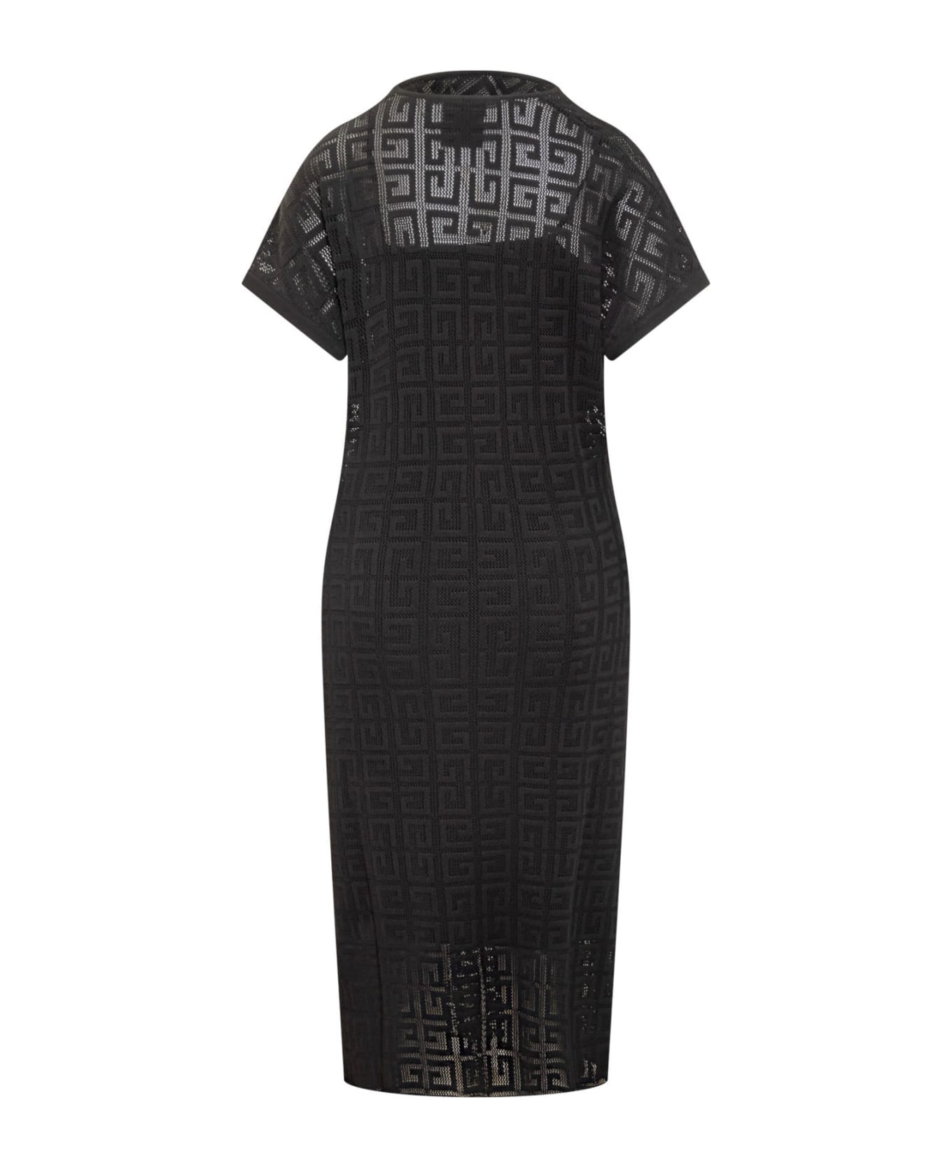 Givenchy Jacquard Knit Dress - black