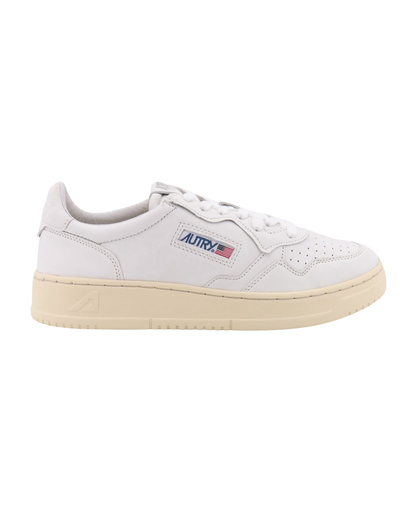 Autry Leather Sneakers - White