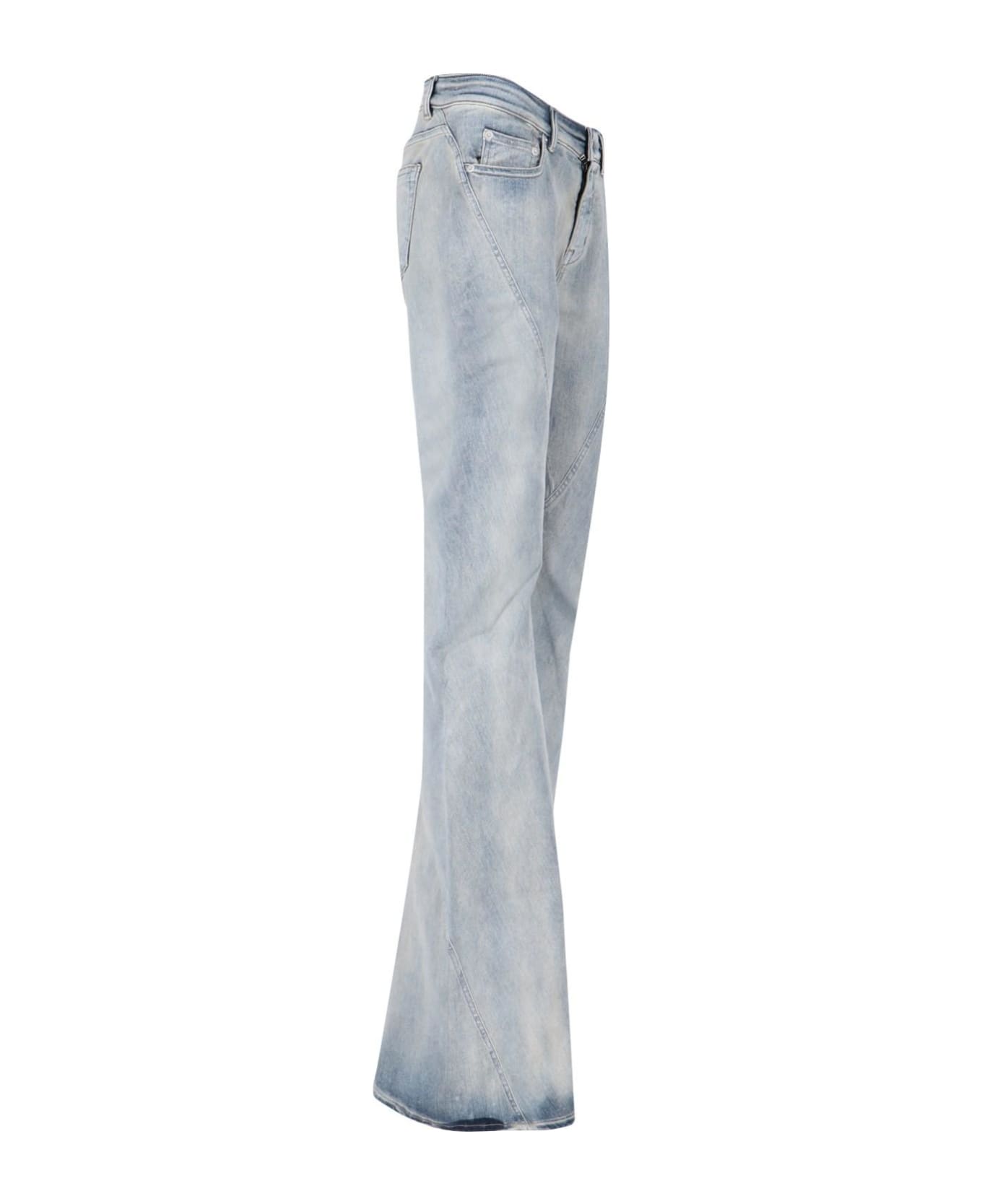 DRKSHDW 'porterville Bias' Bootcut Jeans - Light Blue