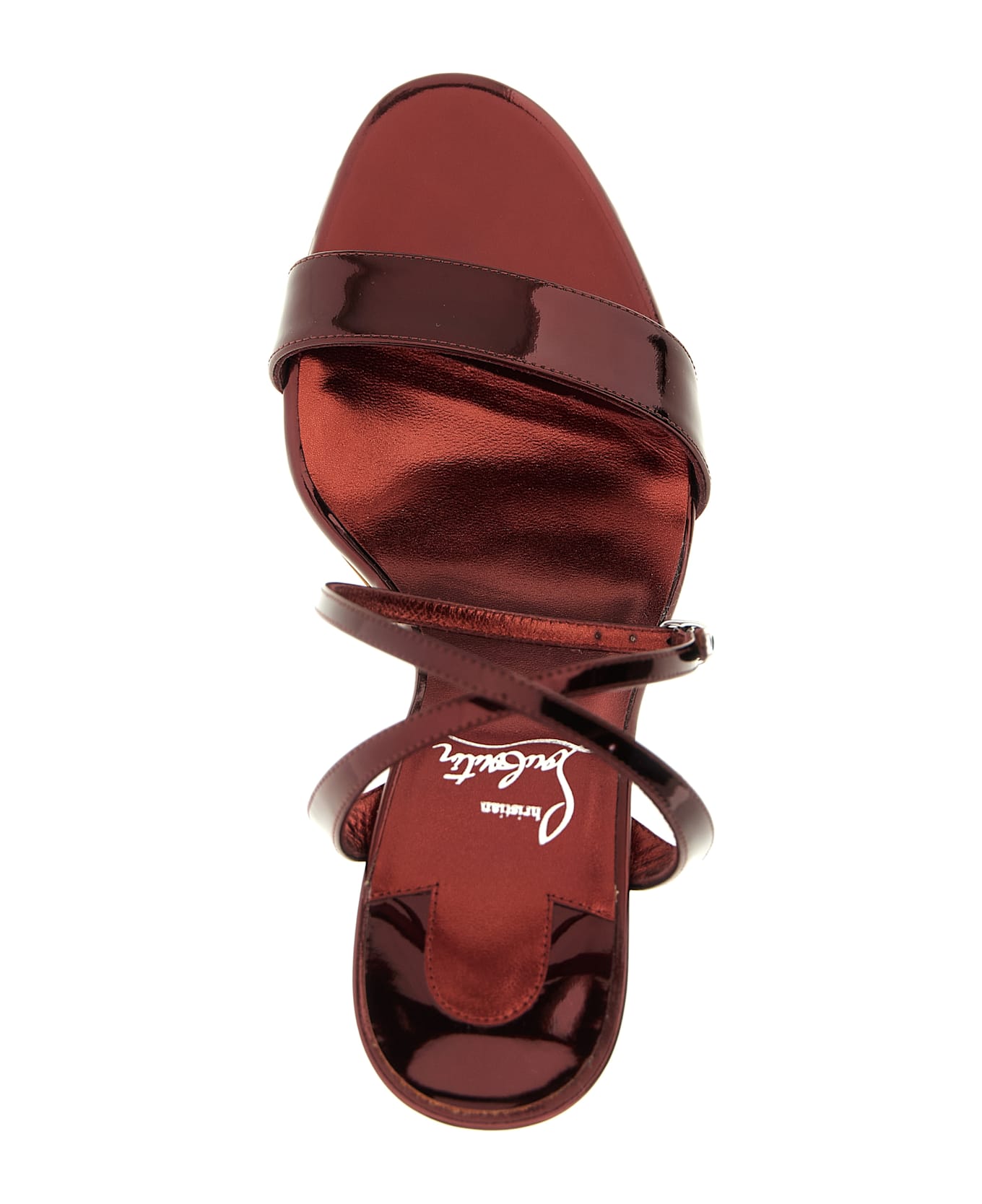 Christian Louboutin 'miss Z' Sandals - Orange