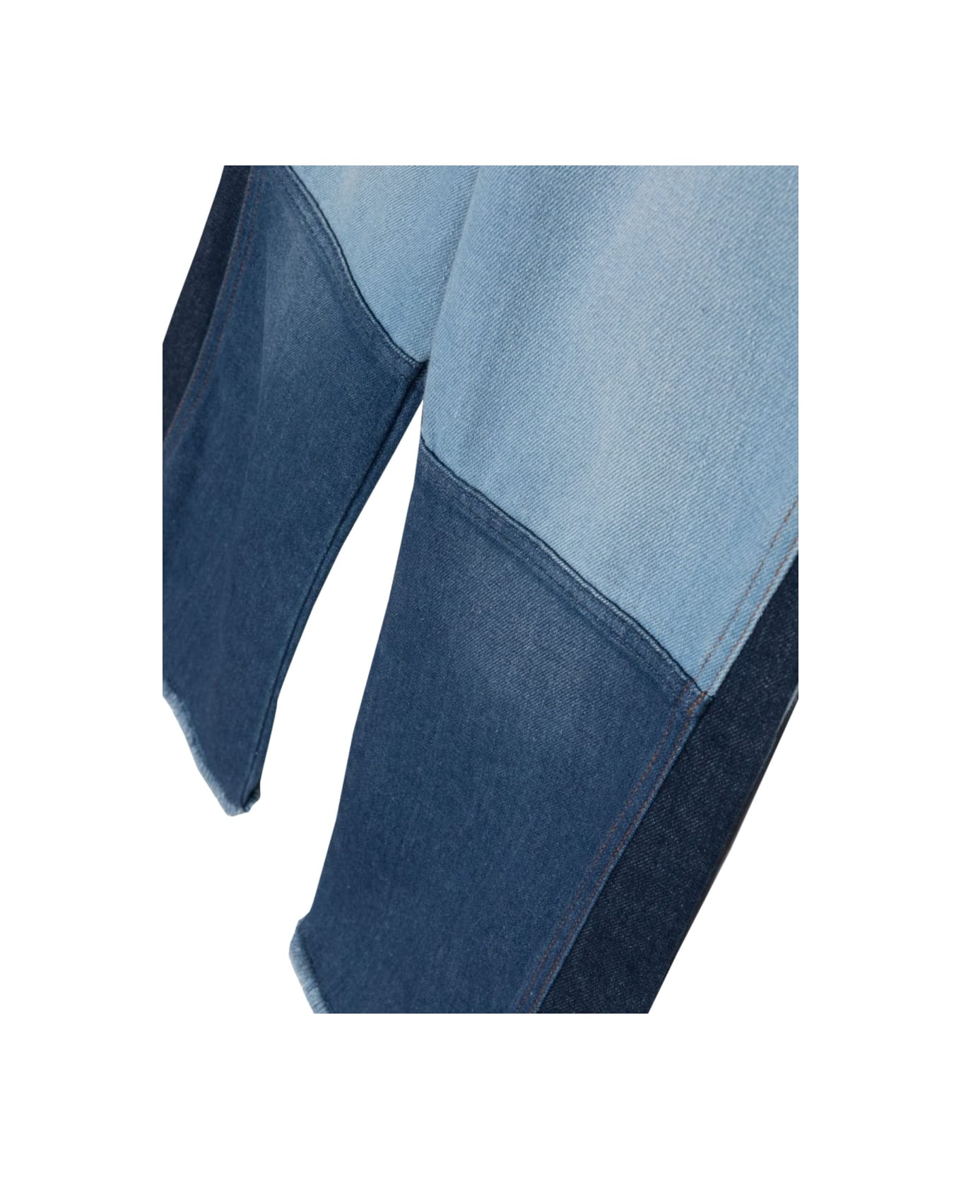 Chloé Jeans With Side Insert - DENIM
