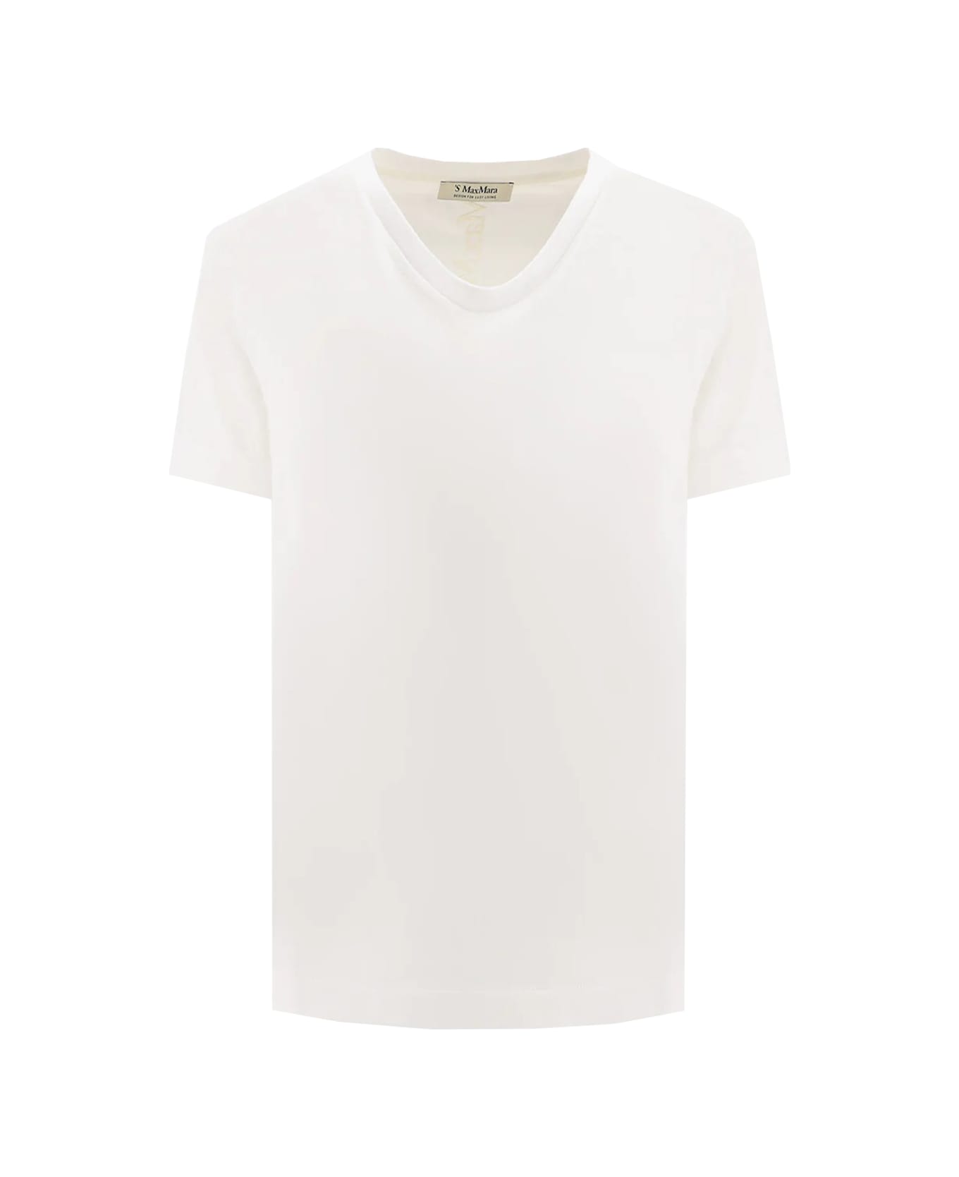 'S Max Mara ''quito'' T-shirt - WHITE Tシャツ