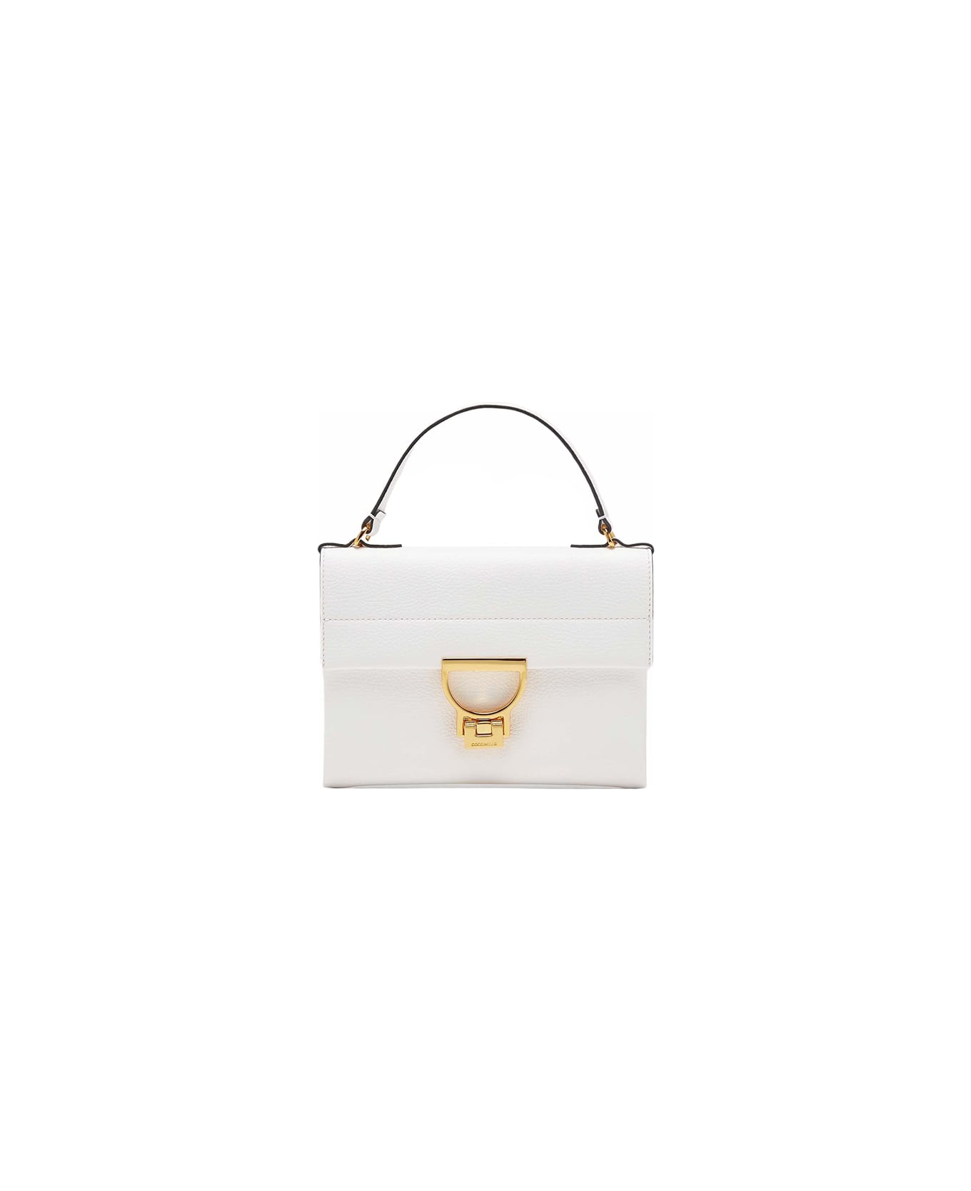 Coccinelle Arlettis Mini Handbag - Brillant white トートバッグ