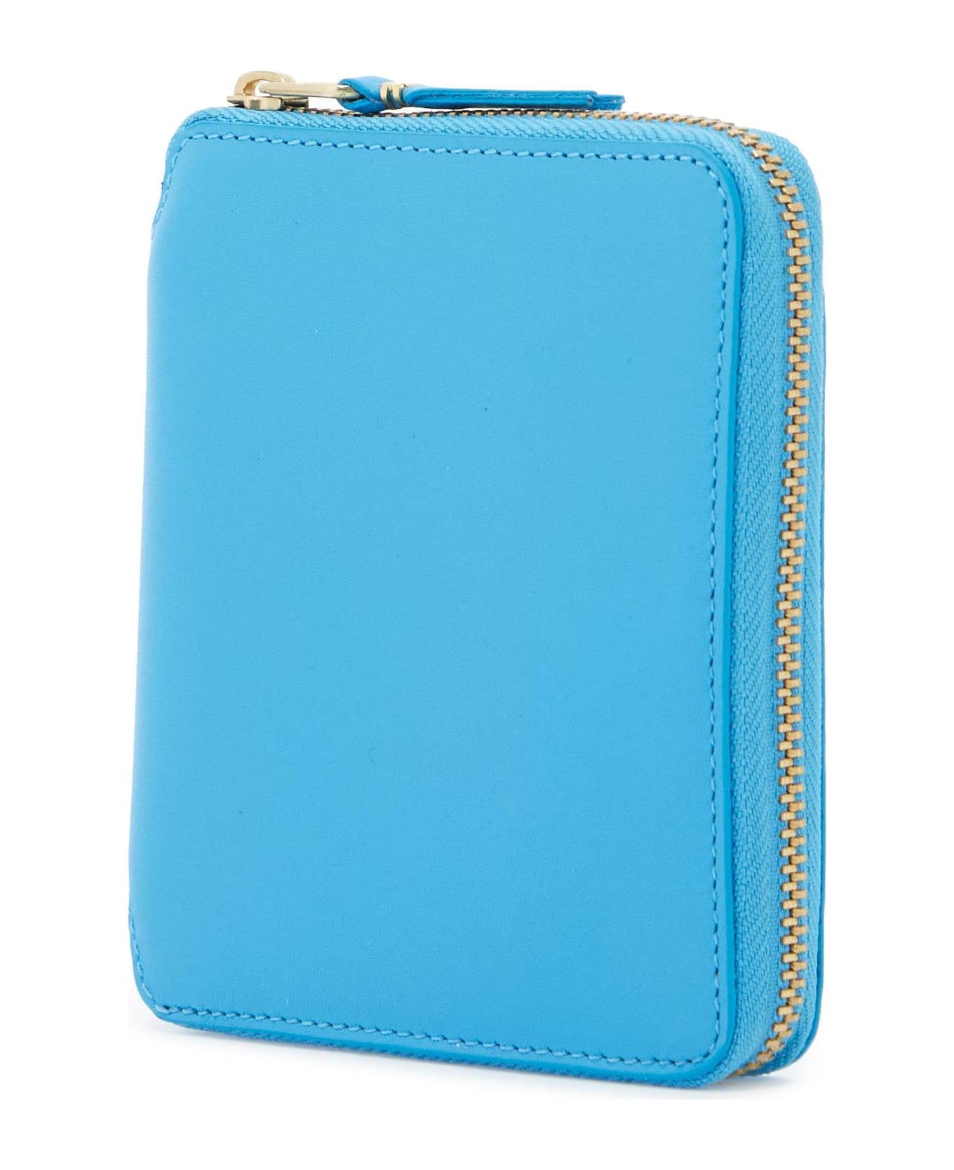 Comme des Garçons Wallet Zip-aournd Wallet - BLUE (Light blue)