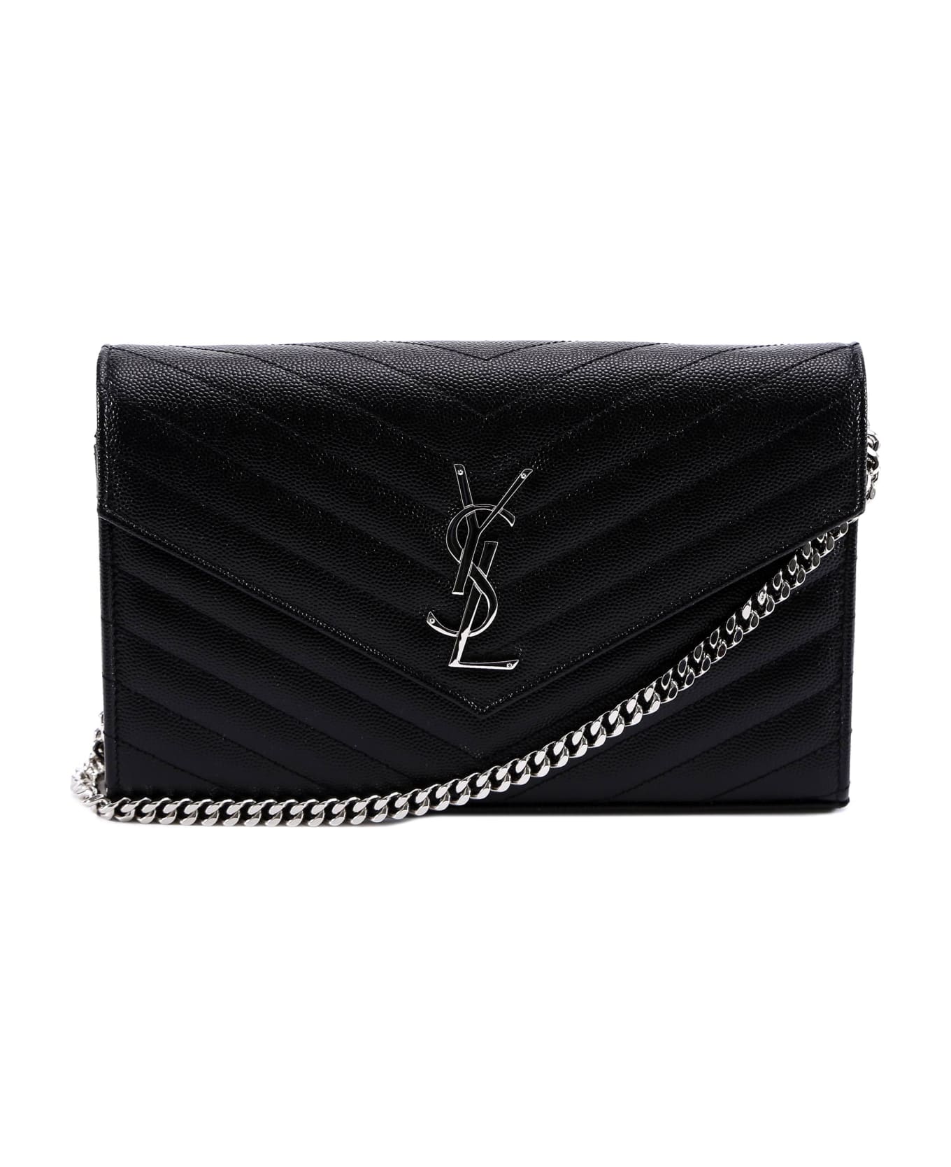 Saint Laurent Cassandra Shoulder Bag - Nero