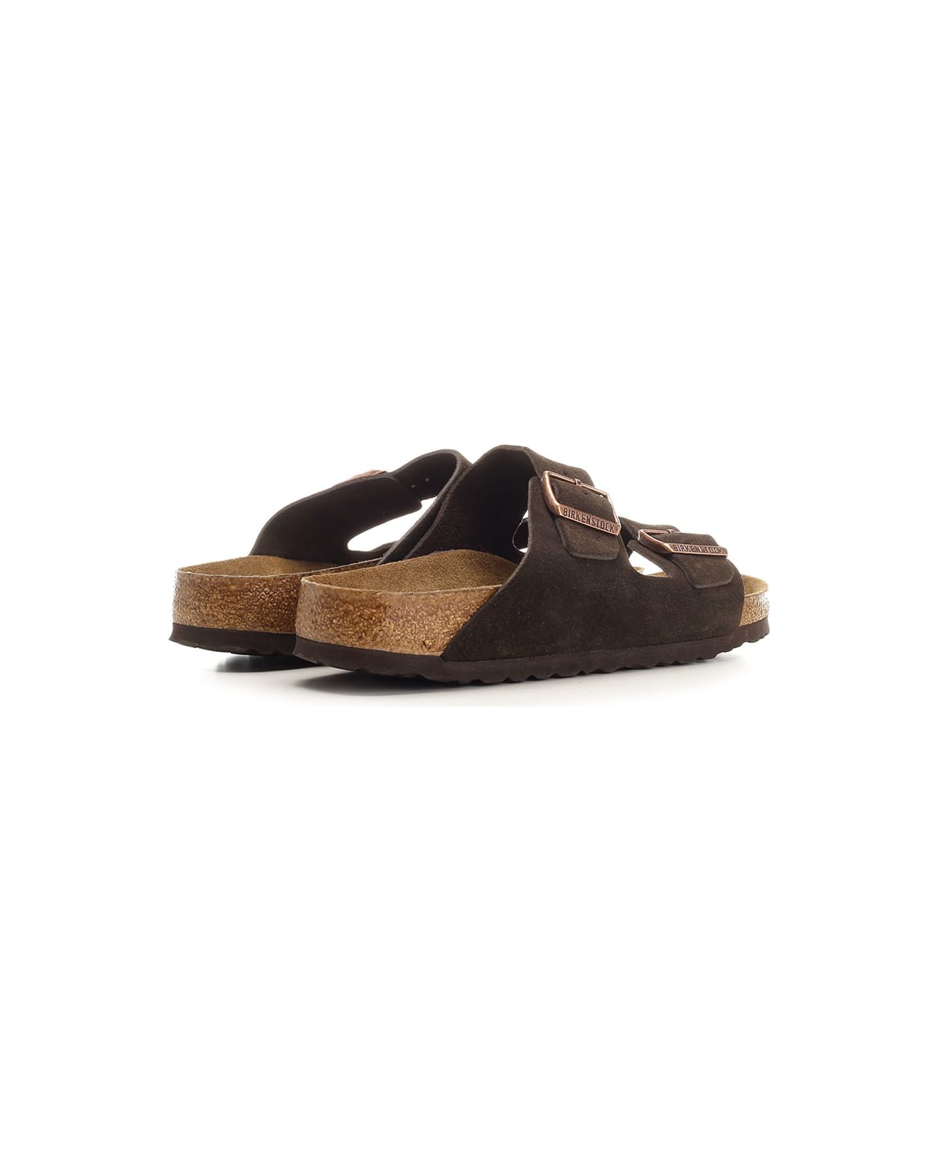 Birkenstock 
arizona
 Double Buckle Sandal - Brown