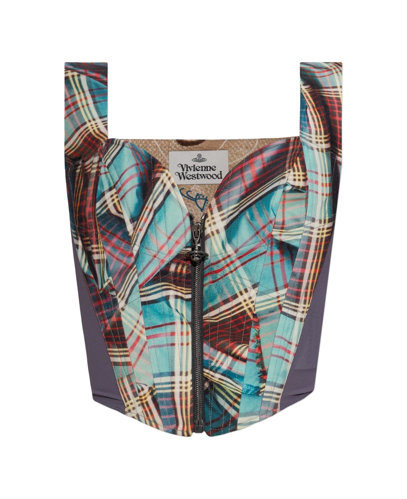 Vivienne Westwood Corset With Print - Multicolor