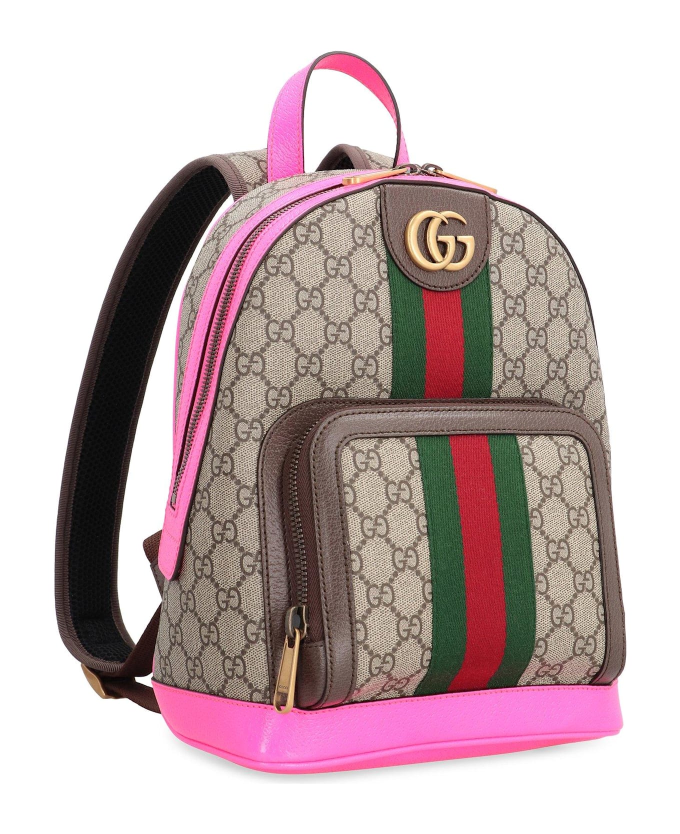 Gucci Ophidia Gg Small Backpack - Beige