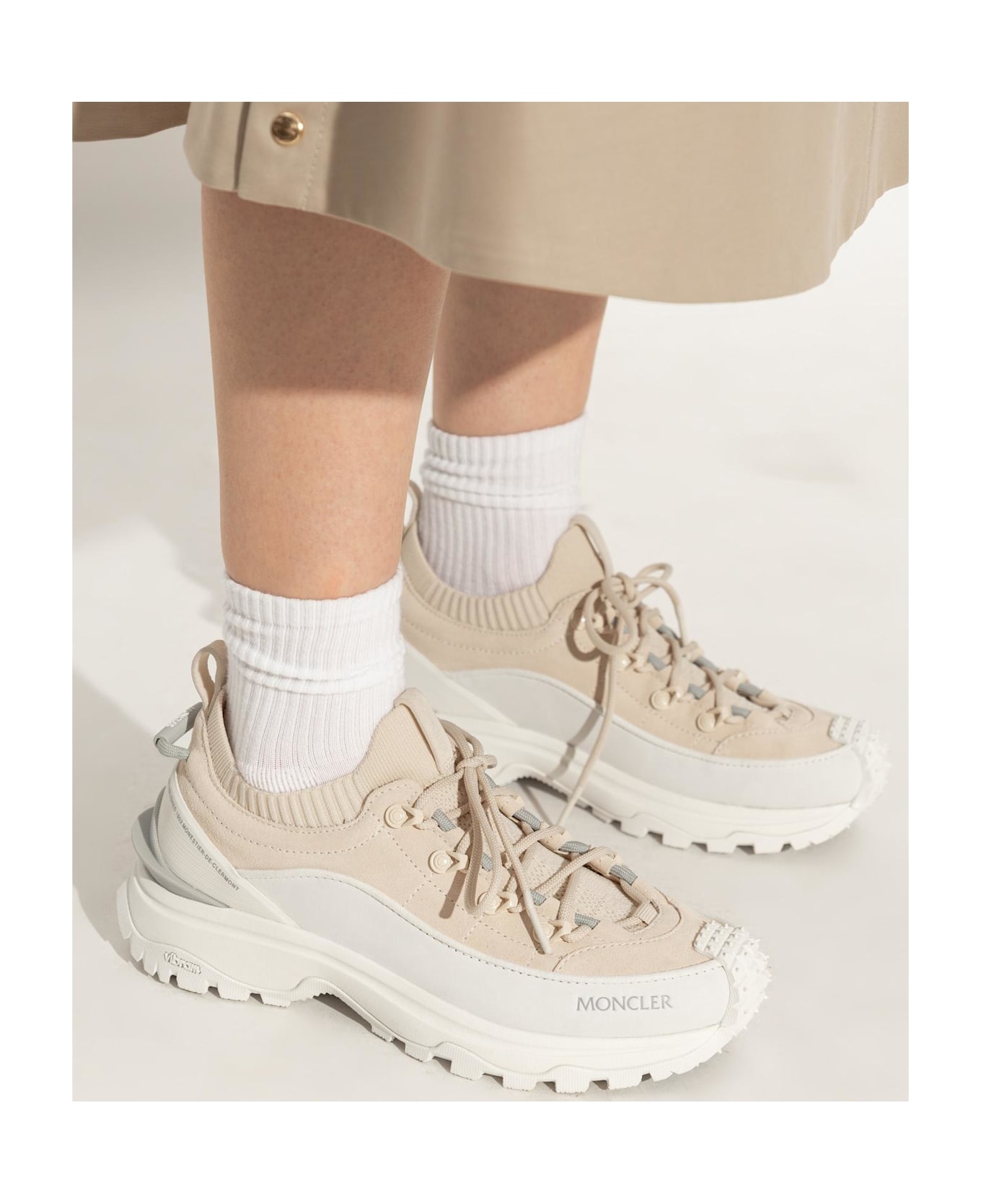 Moncler Sports Shoes 
trailgrip Lite3
 - BEIGE