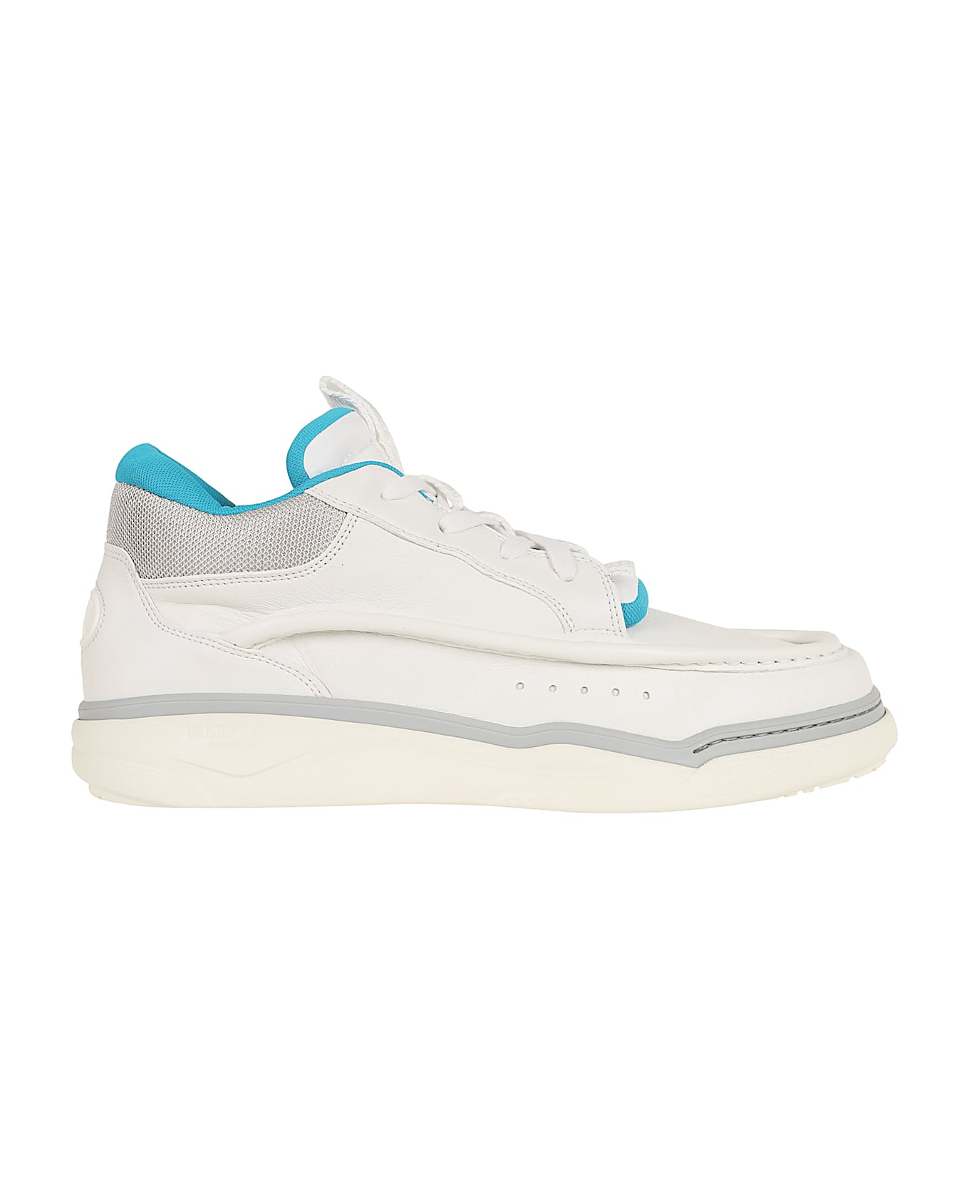 Valentino Garavani Sneaker Runboot - Bianco Bia Silver Bia