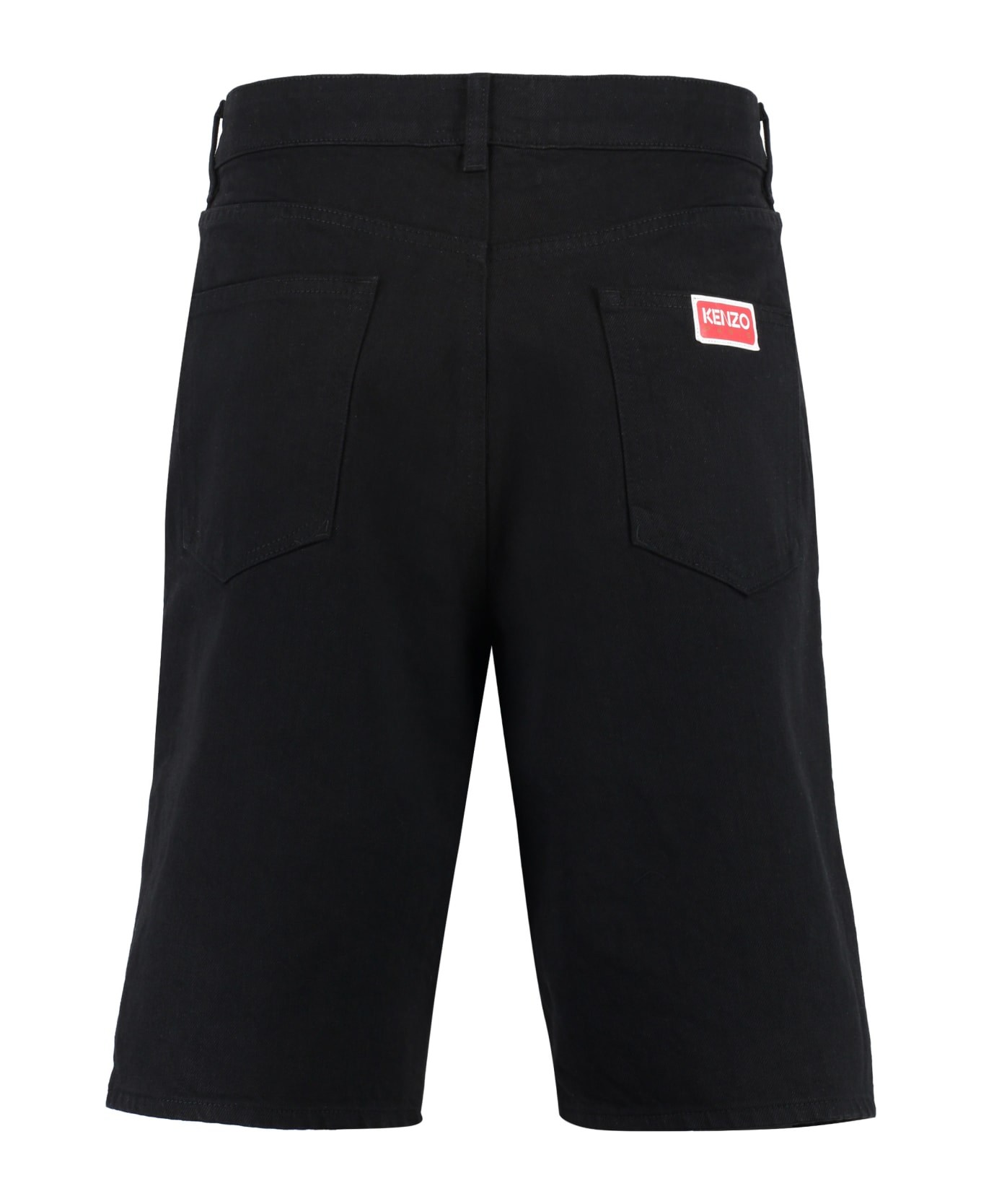 Kenzo Denim Bermuda Shorts - black ショートパンツ