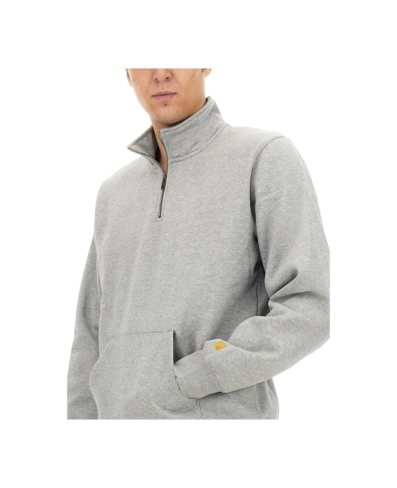 Carhartt Half Zipper Sweatshirt - GREY