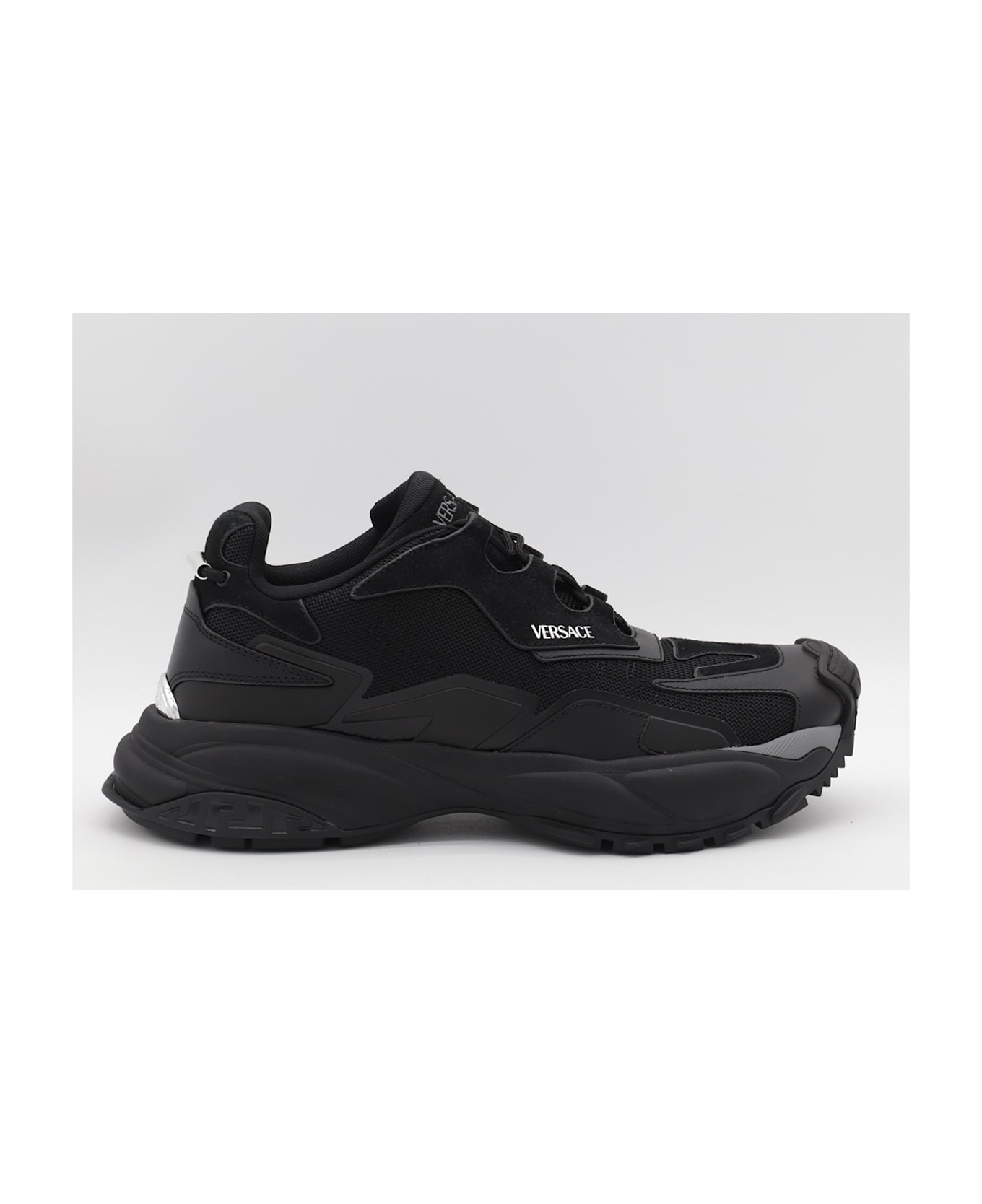 Versace Black Sneakers - Black