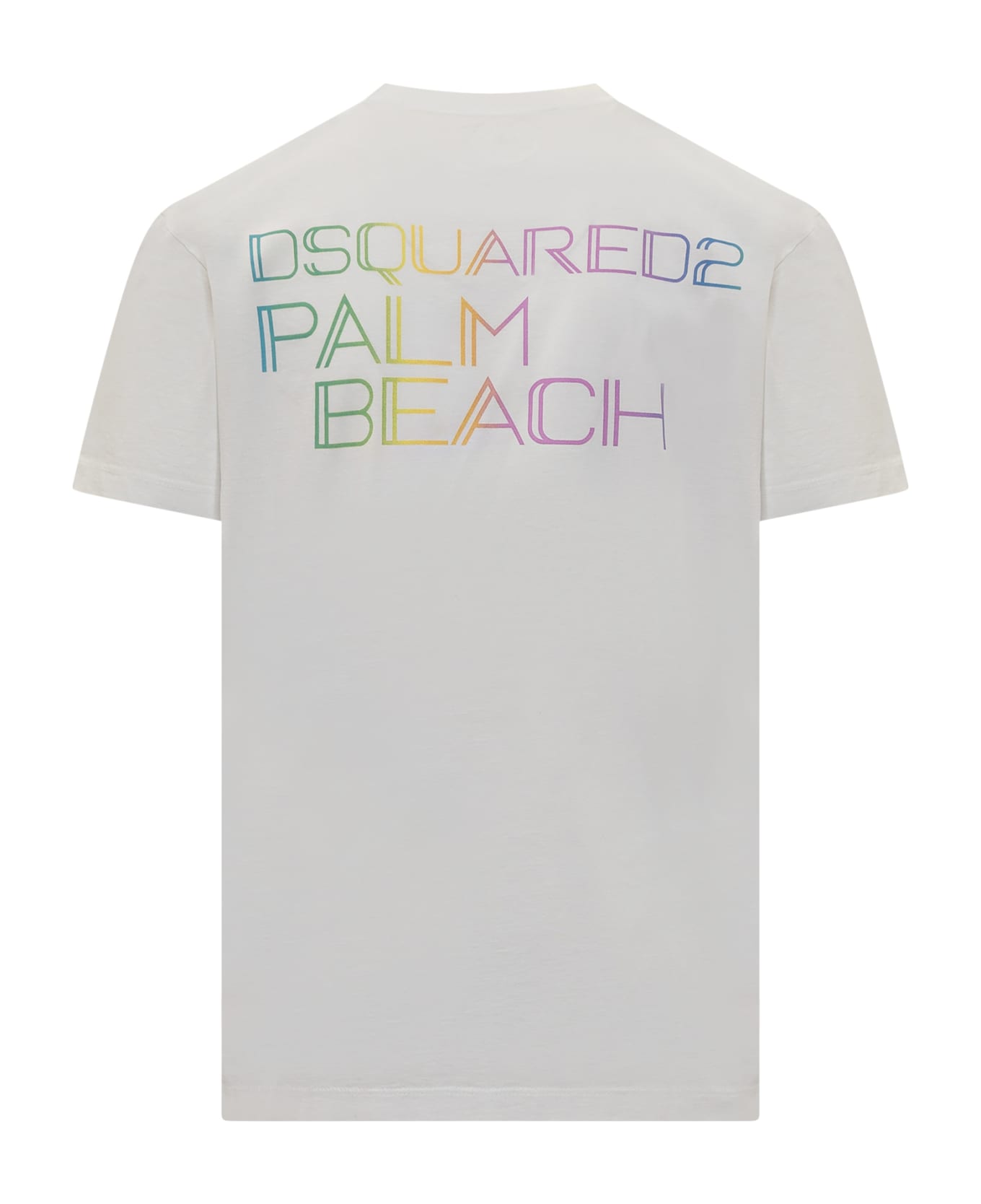 Dsquared2 Palm Beach T-shirt - WHITE