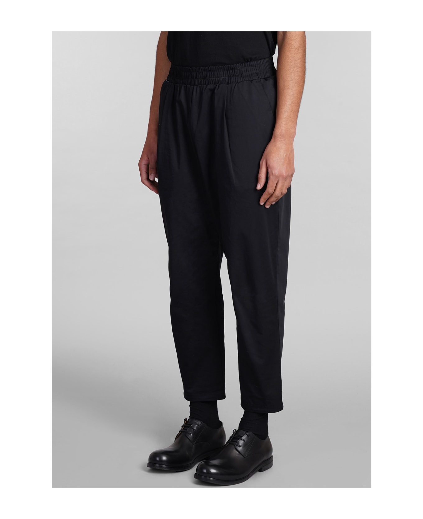 Family First Milano Pants In Black Cotton - black