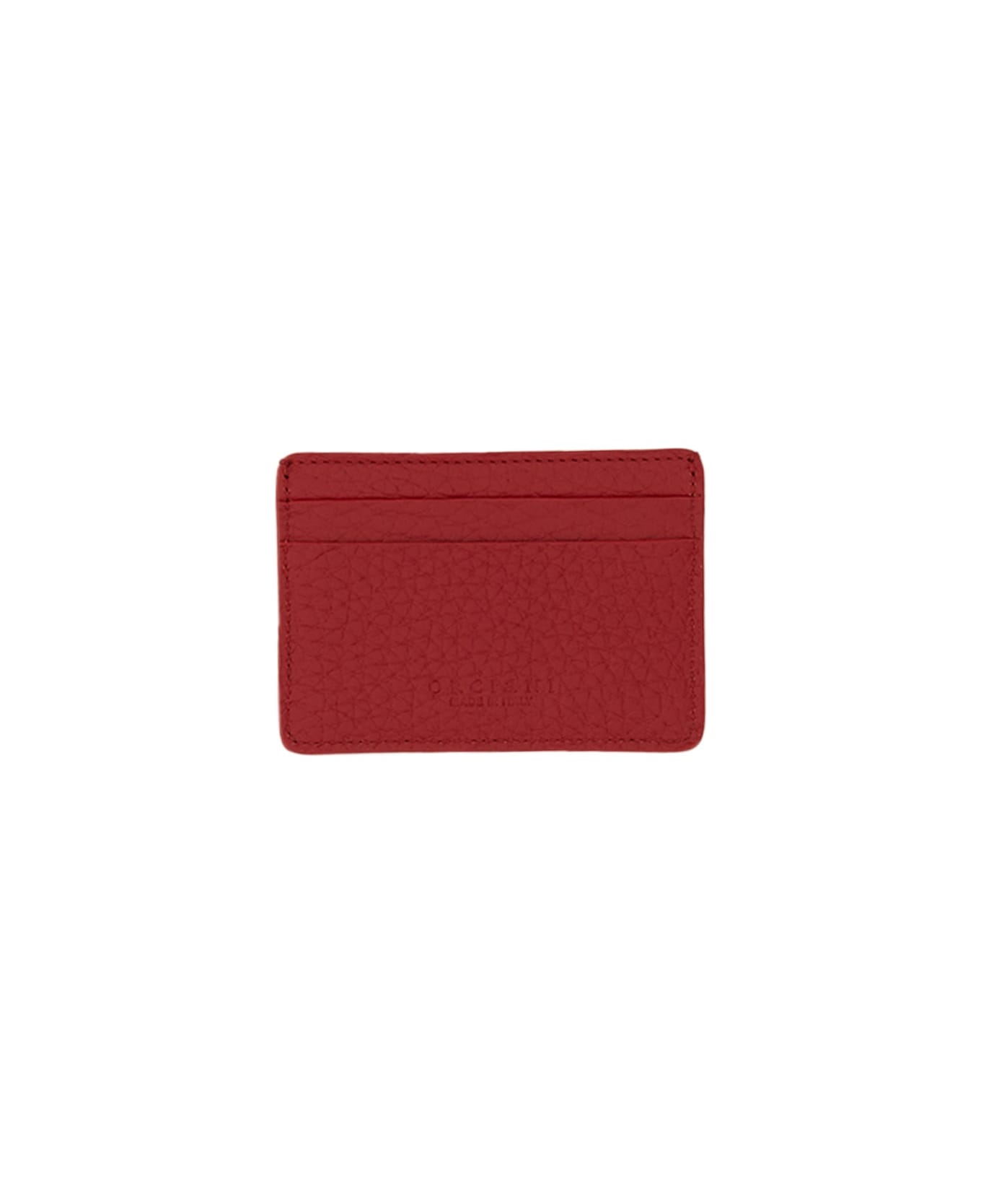 Orciani Soft Card Holder - RED 財布