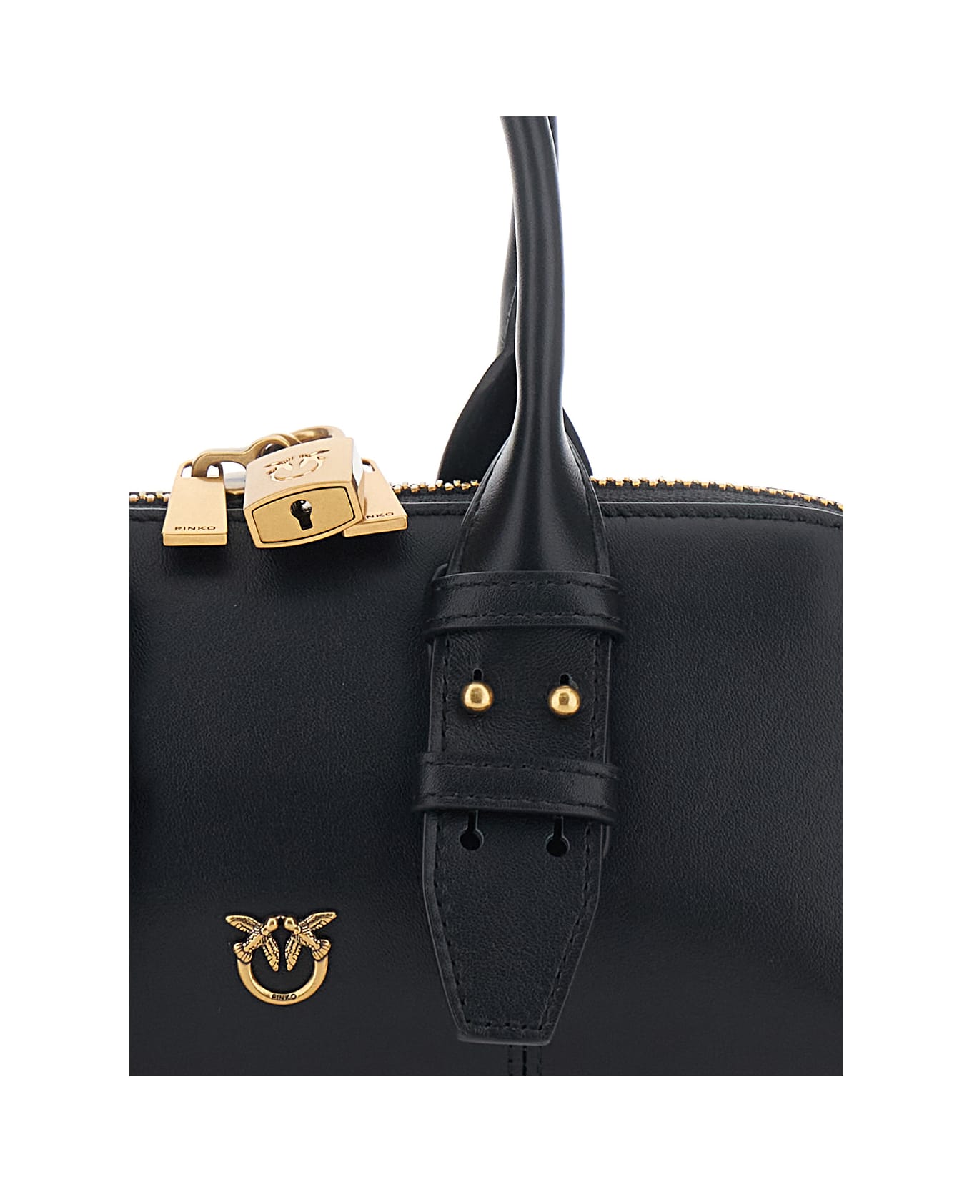 Pinko 'escape Baguette' Small Handbag - Black