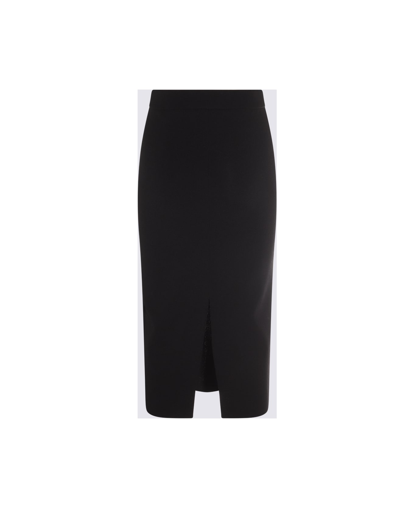 Max Mara Black Losanna Midi Skirt - Black