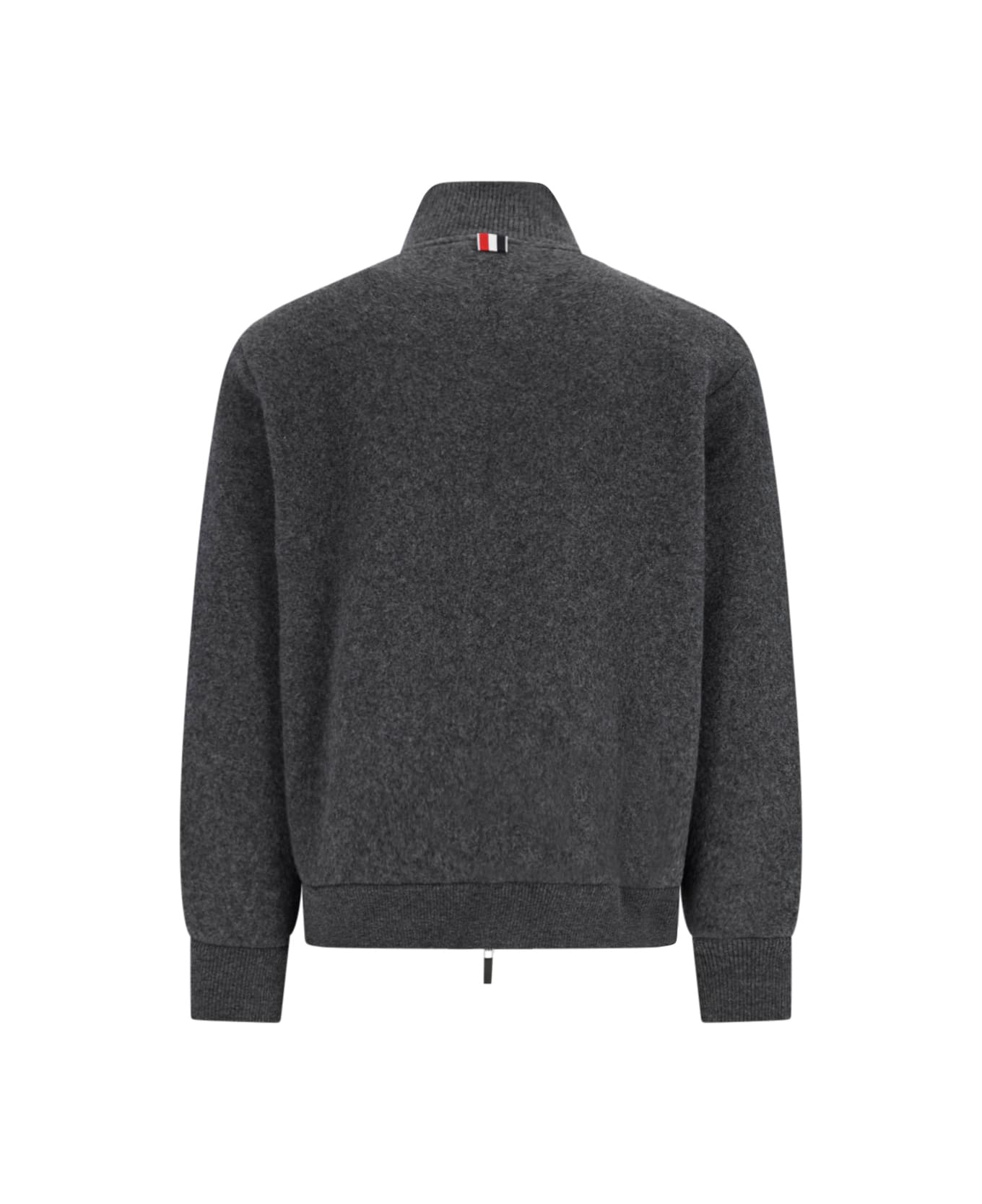 Thom Browne Wool Zip Jacket - Gray