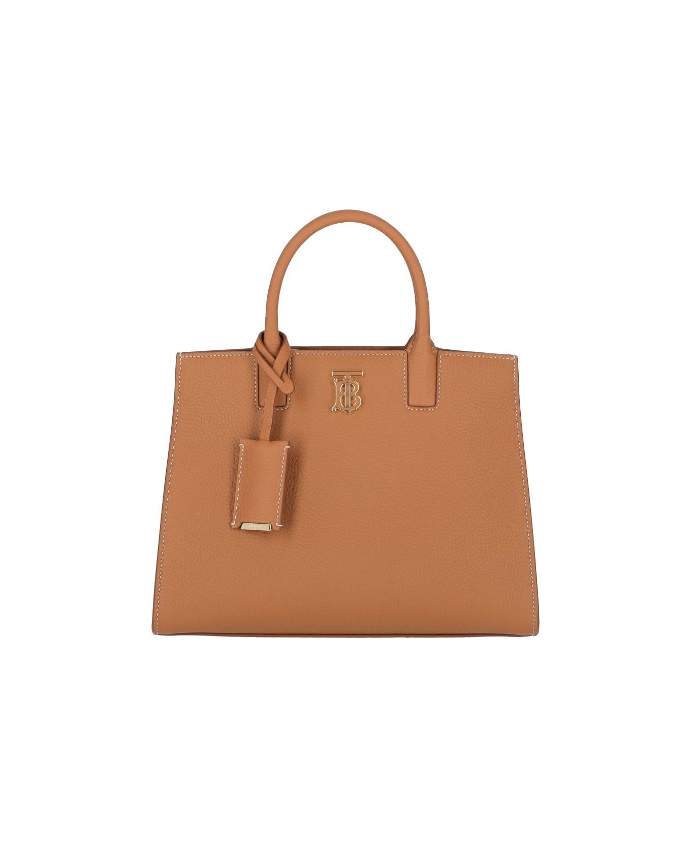 Burberry Mini Frances Top Handle Bag - is the perfect bag for overnight stays and weekends away