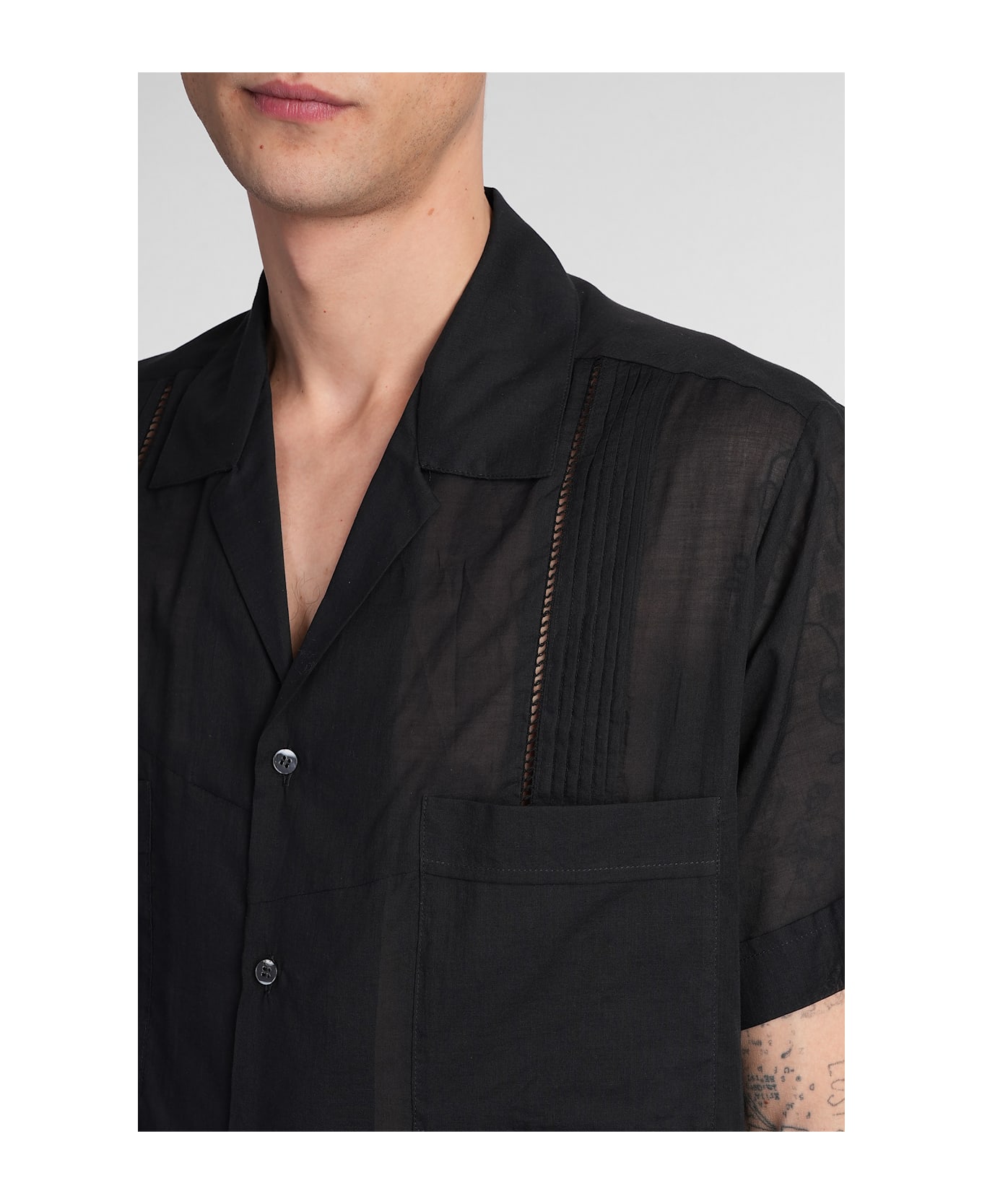 Magliano Shirt In Black Cotton - black