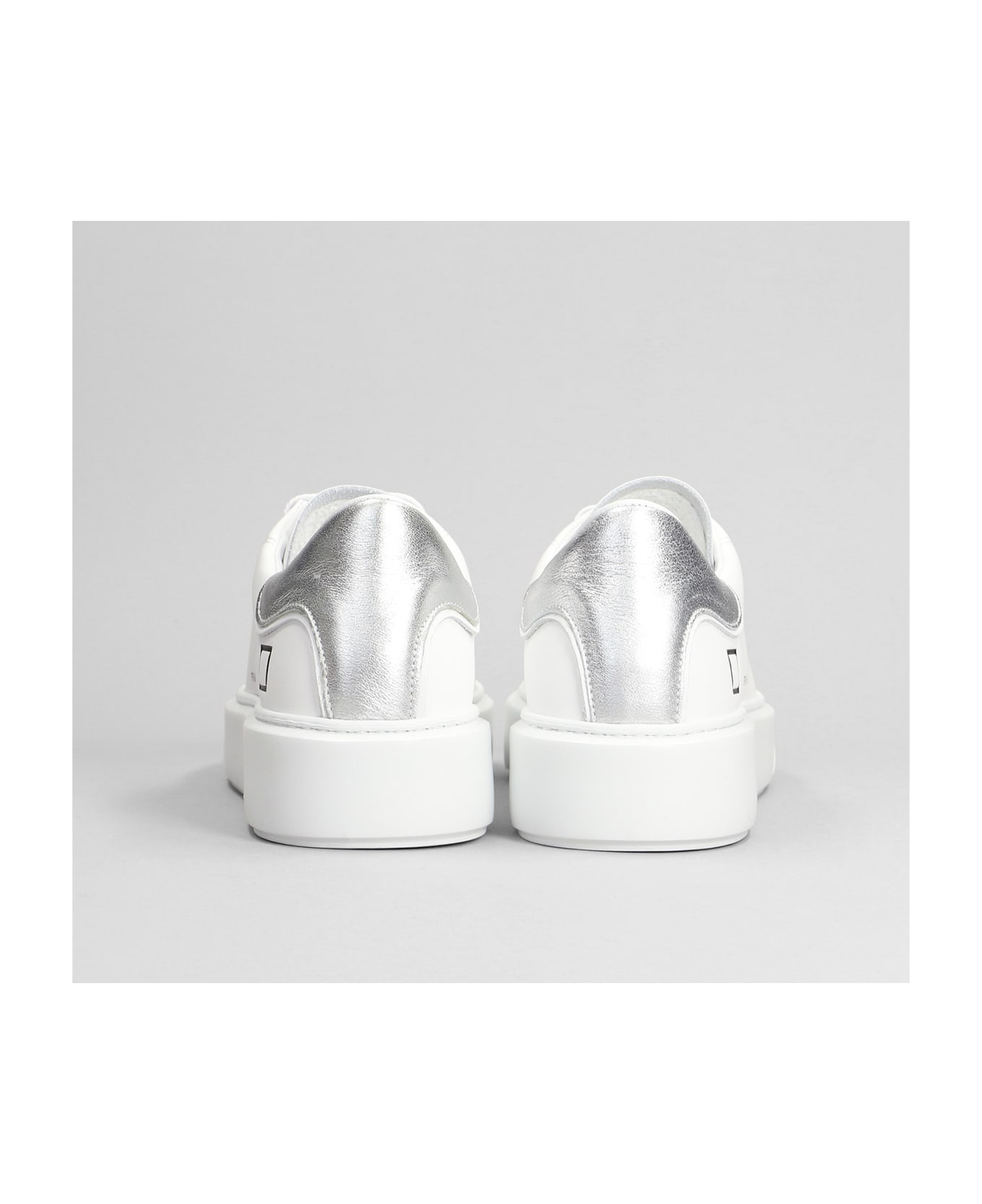 D.A.T.E. Sfera Sneakers In White Leather - white