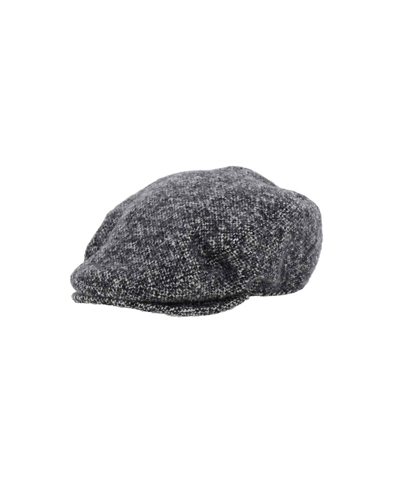 Dolce 
Gabbana Grey Hat With Short Brim In Wool Blend Man - Grey