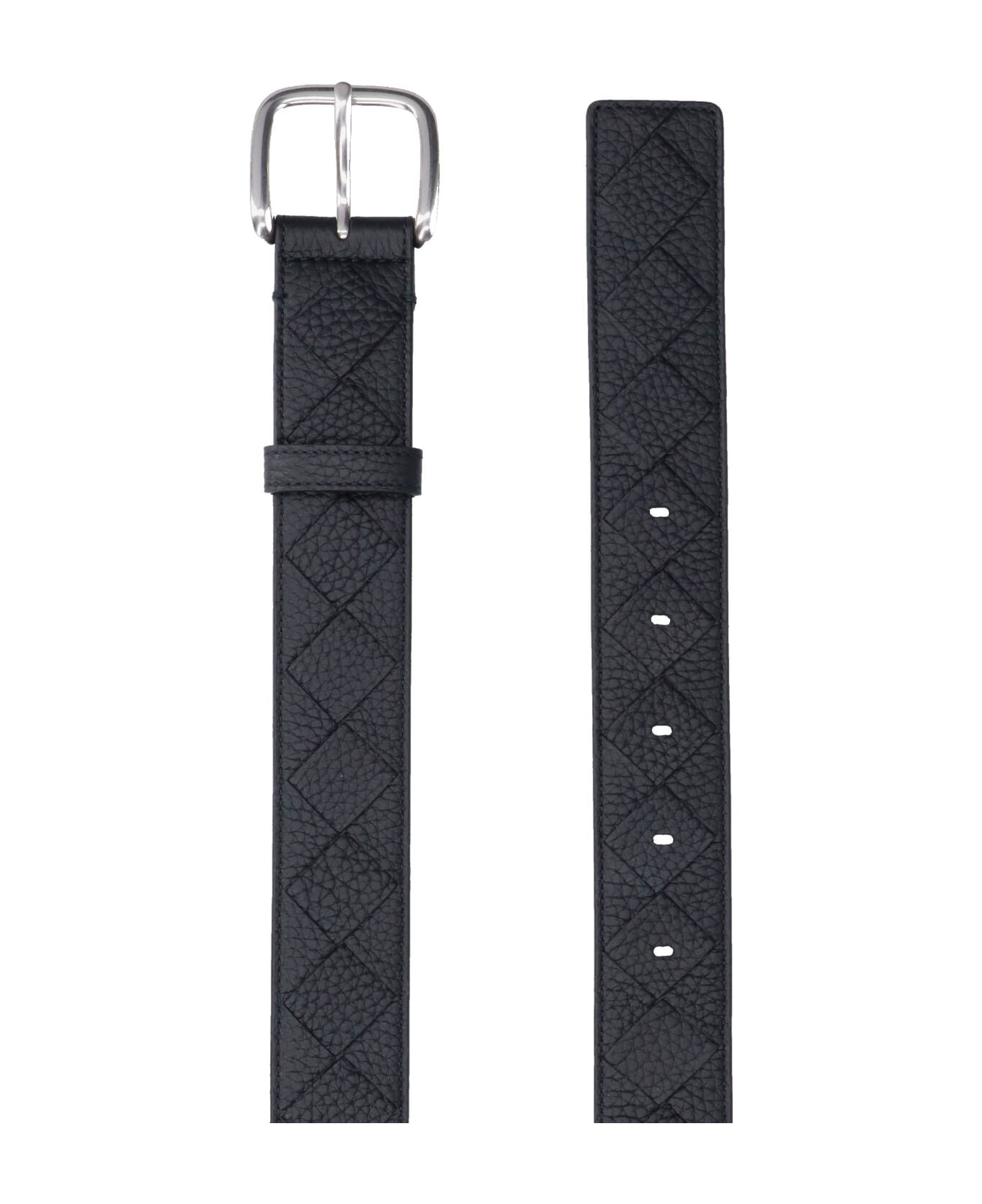 Bottega Veneta 
taurillon
 Belt - Black