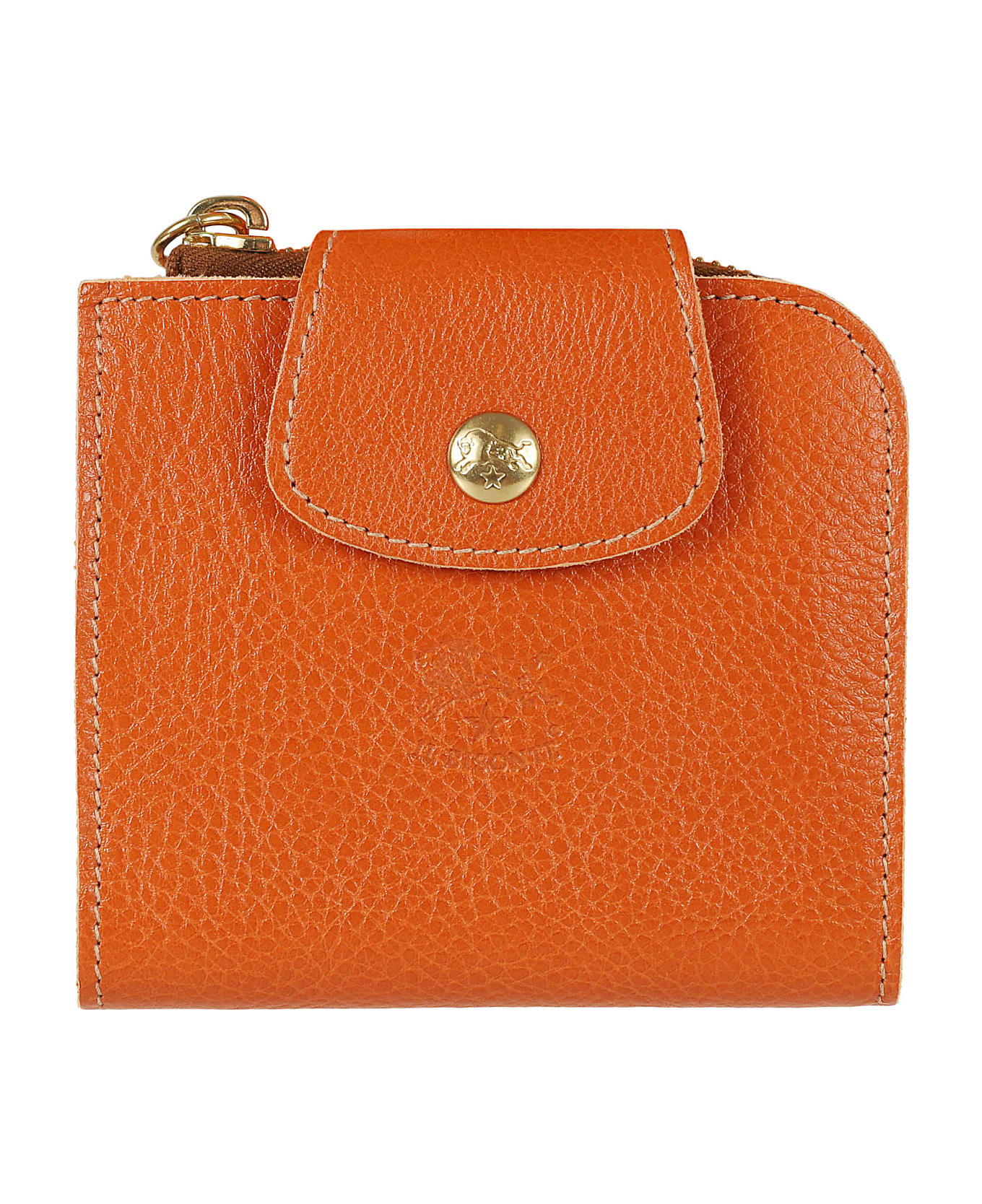 Il Bisonte Acero Medium Wallet - Caramel