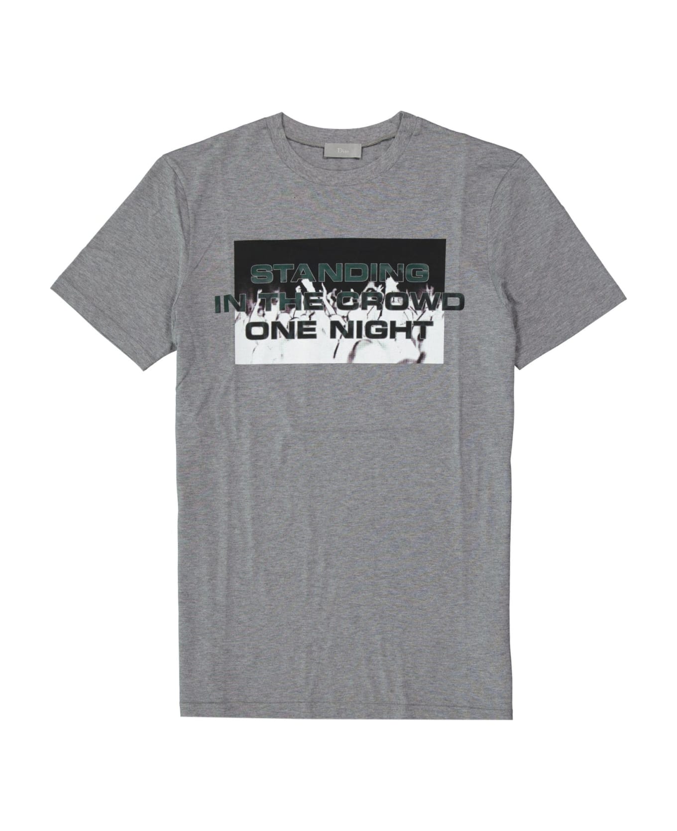 Dior Cotton Printed T-shirt - Gray
