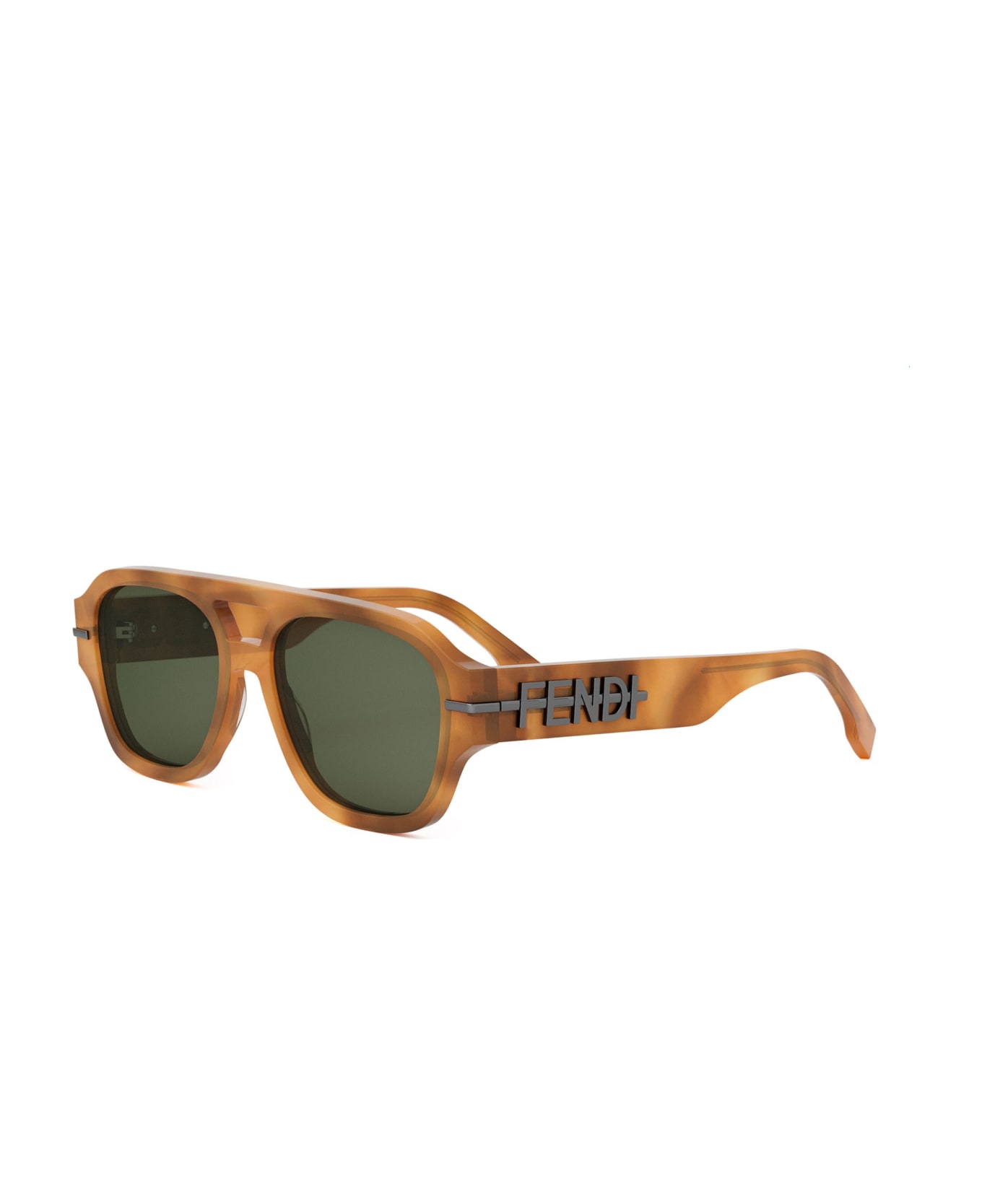 Fendi Eyewear Sunglasses - Havana/Verde