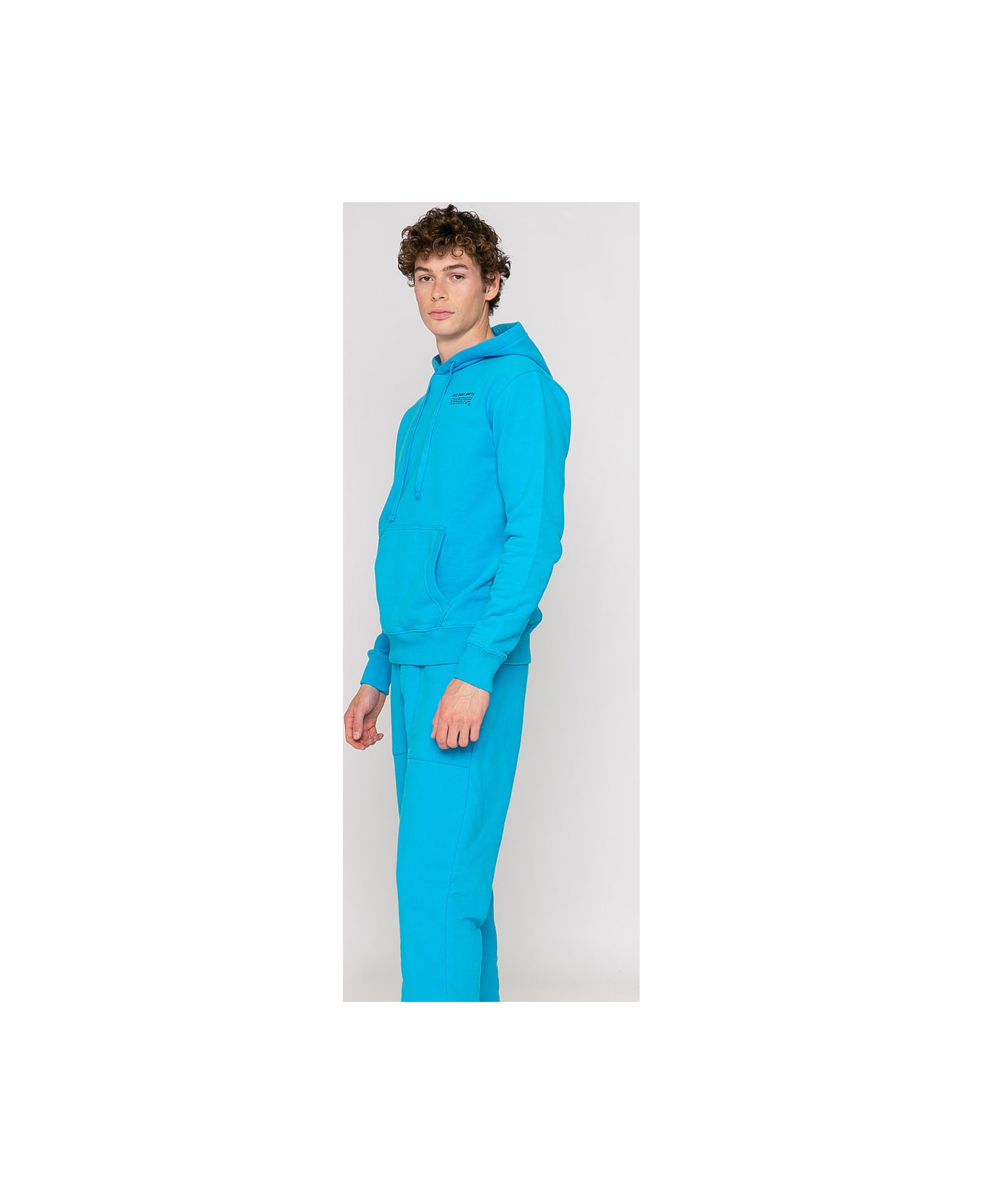 MC2 Saint Barth Turquoise Hoodie | Pantone Special Edition - BLUE