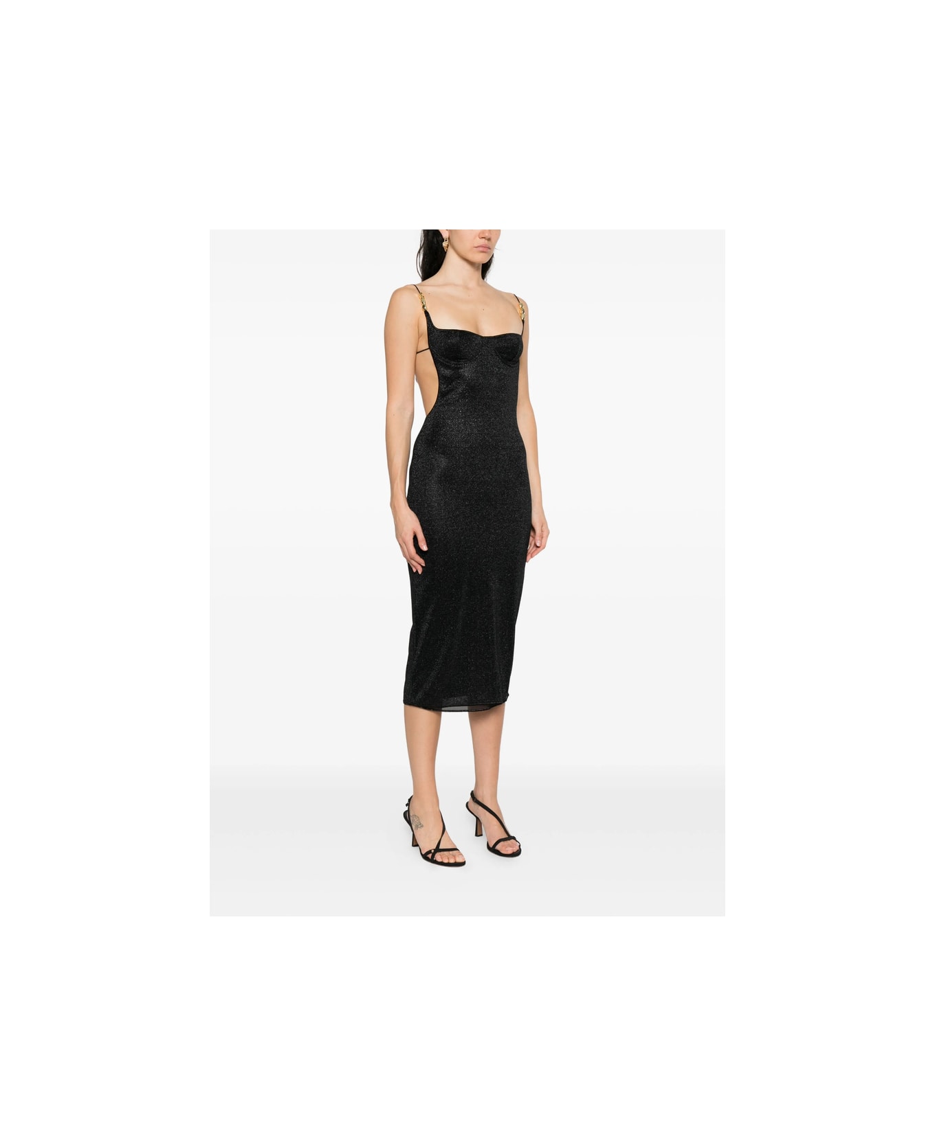Oseree Dress - BLACK