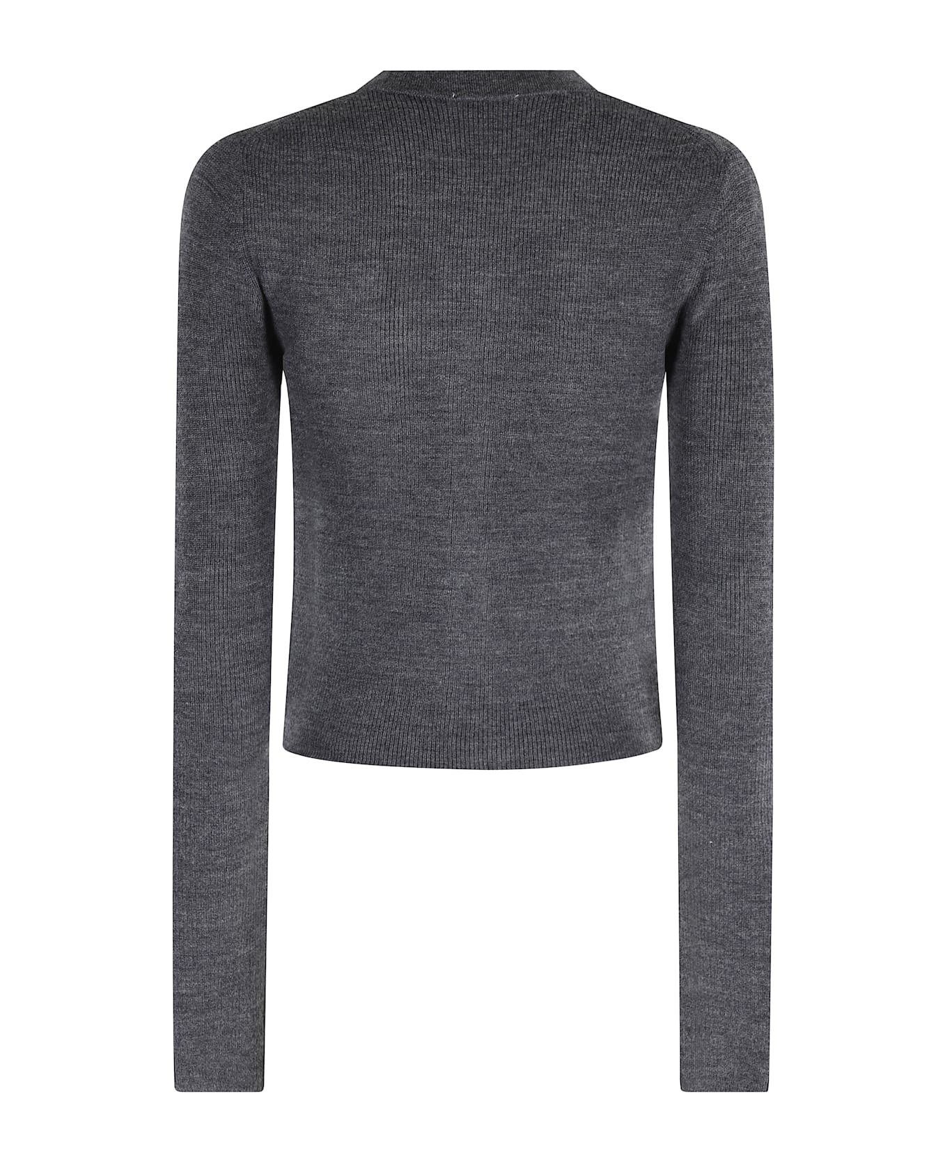 Ganni Fine Merino Jacquard Cardigan