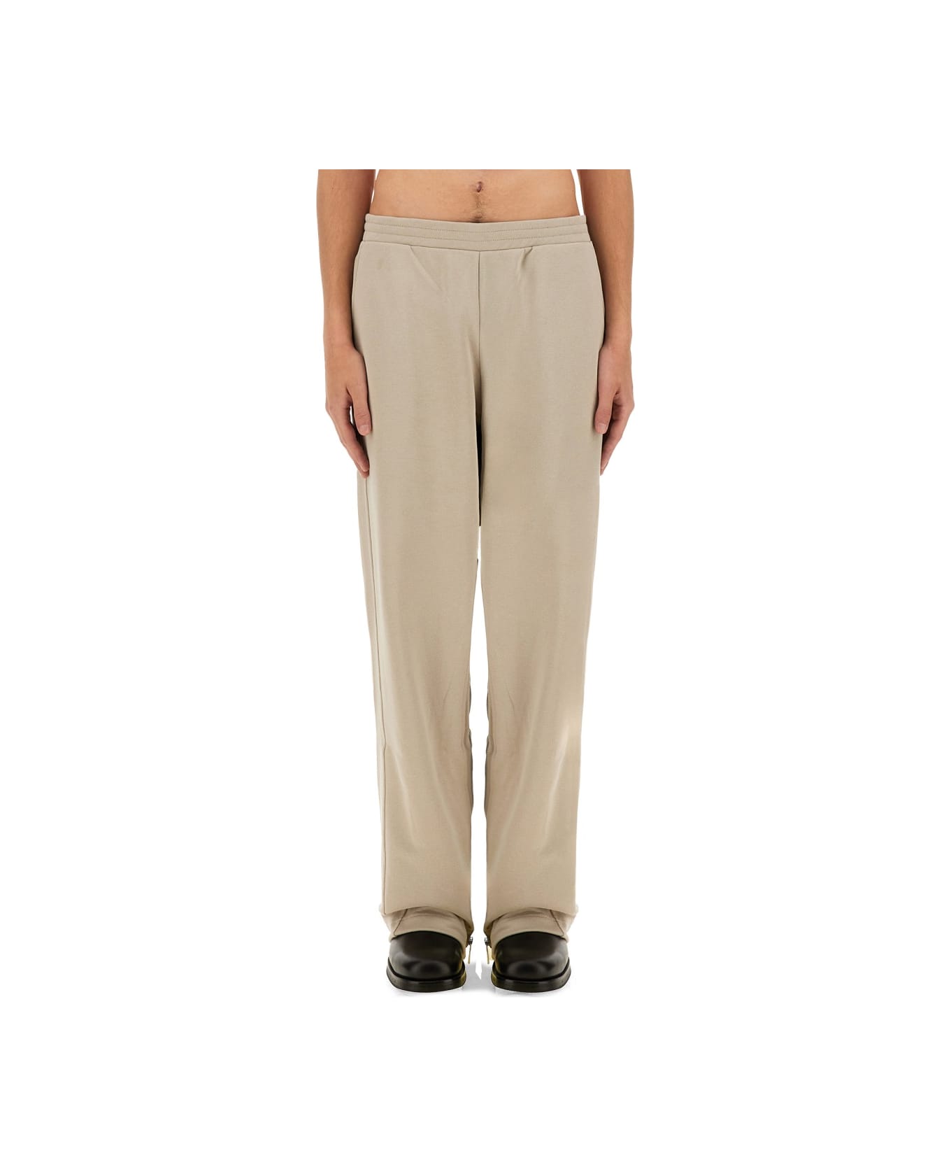 Helmut Lang Jogging Pants With Zipper - GREY