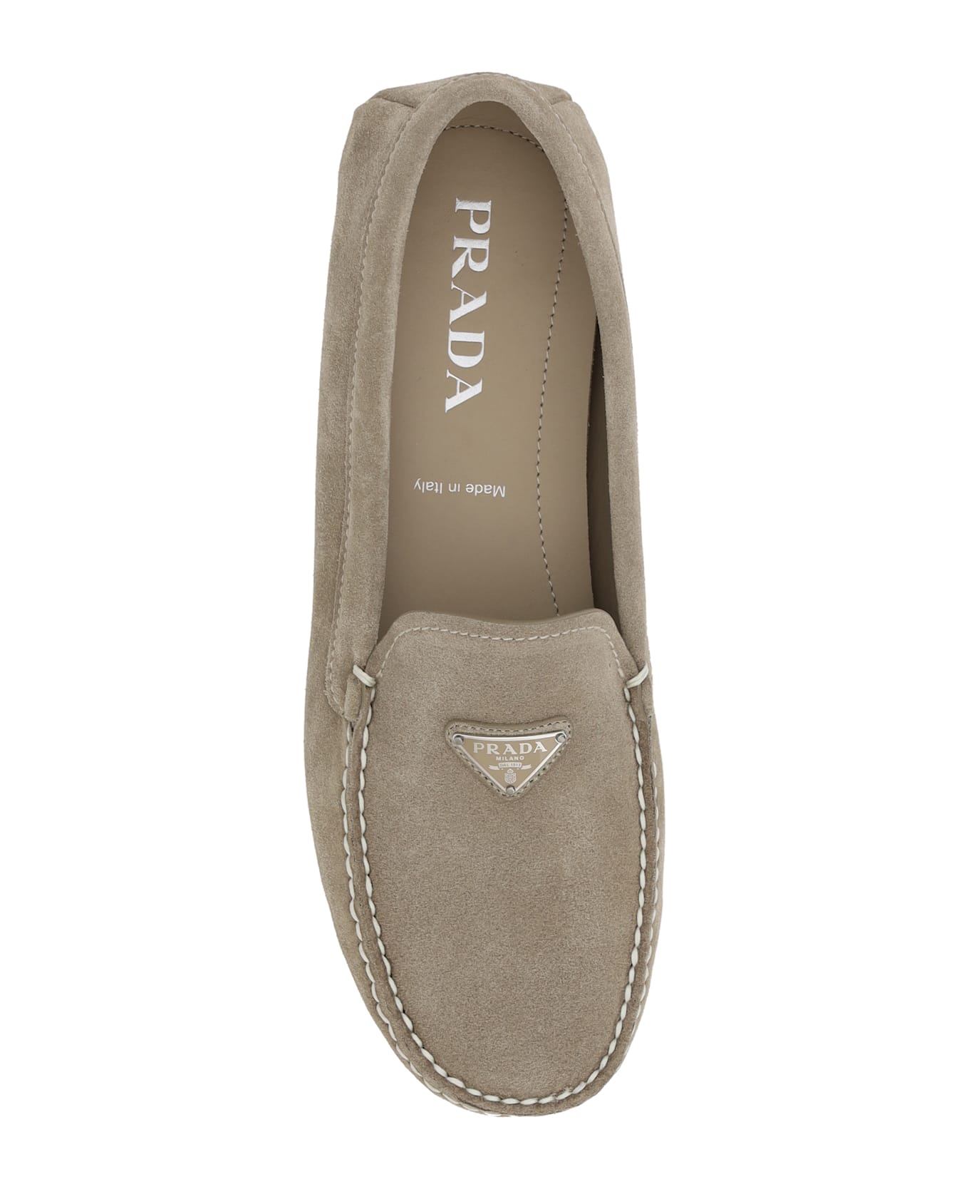 Prada Suede Loafers