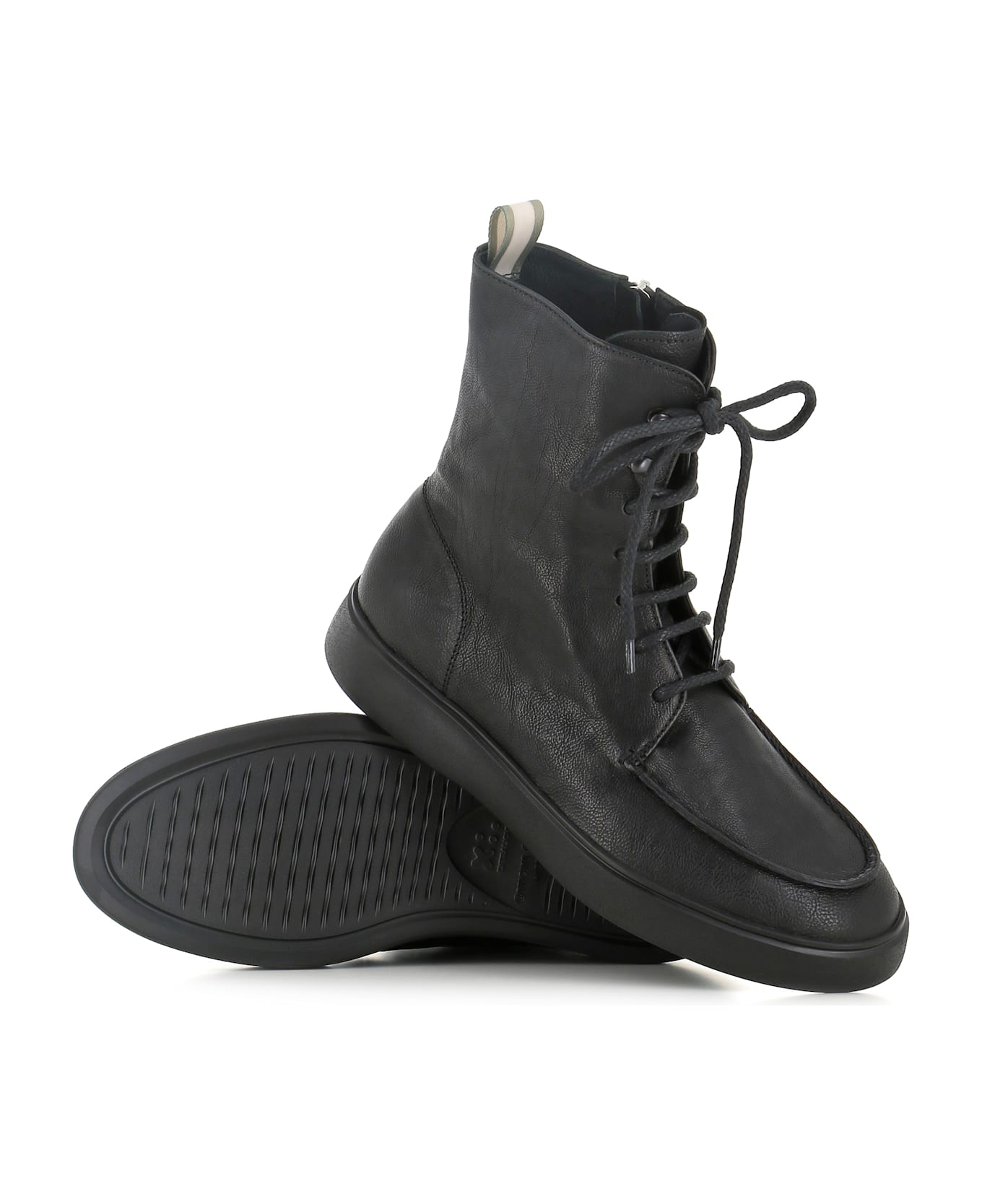 Officine Creative Lace-up Boot Frame/108 - Black