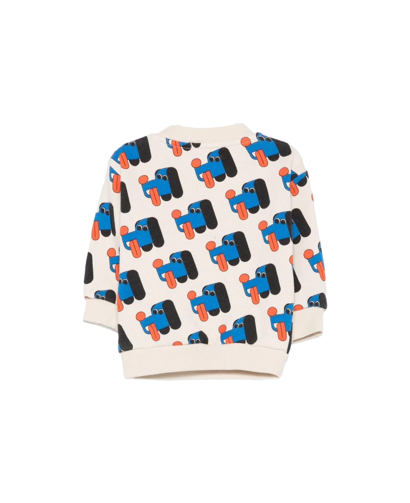 Bobo Choses "doggy Mate" Sweater - WHITE