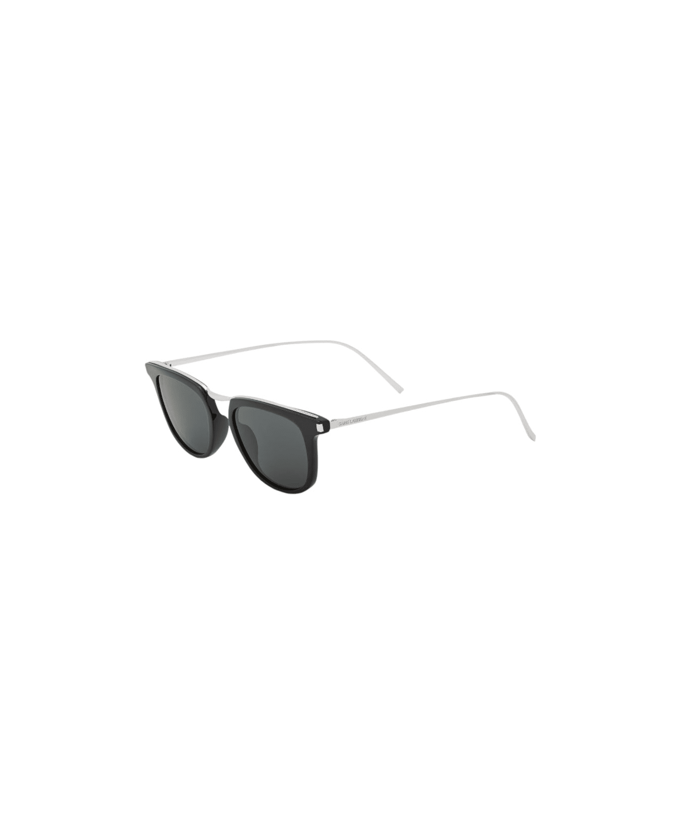 Saint Laurent Eyewear Sl 753 - Silver 6 Black Sunglasses