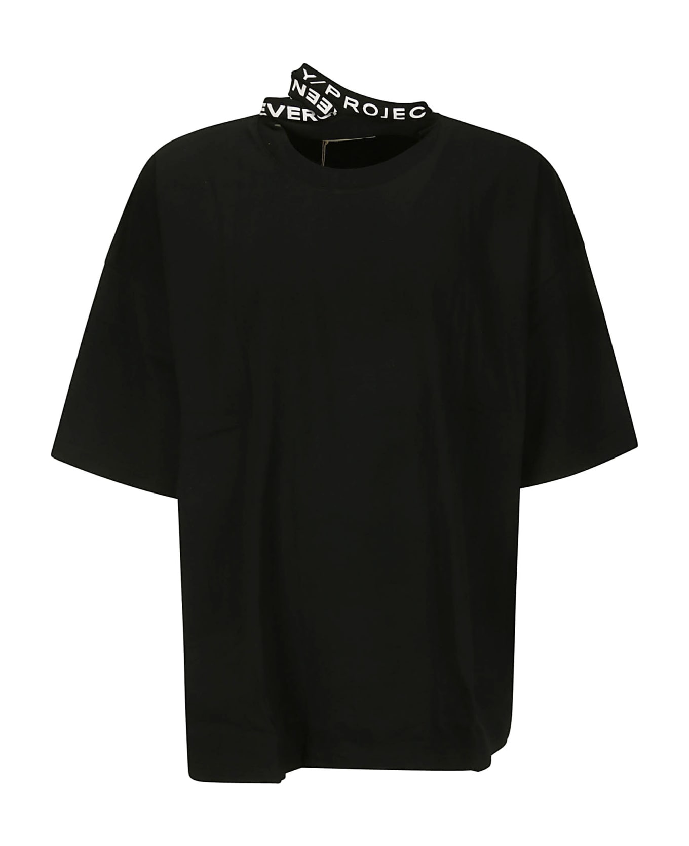 Y/Project Evergreen Triple Collar T-shirt - EVERGREEN VINTAGE BLACK